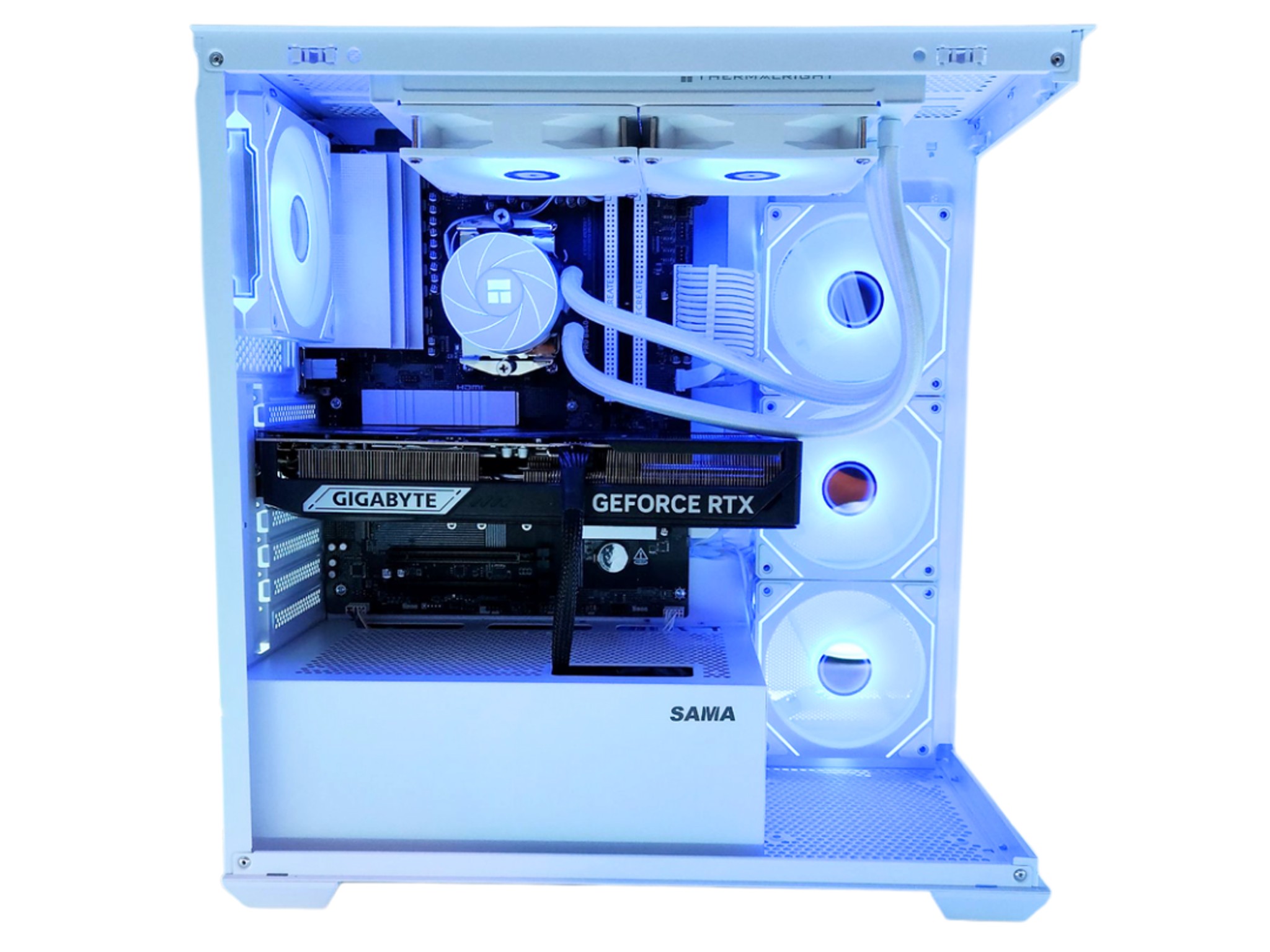 🚨BLACK FRIDAY🚨: RTX 5070 TI | Ryzen 9600X | 32GB DDR5 RAM | 2TB SSD | 6 RGB Fans | White Gaming PC
