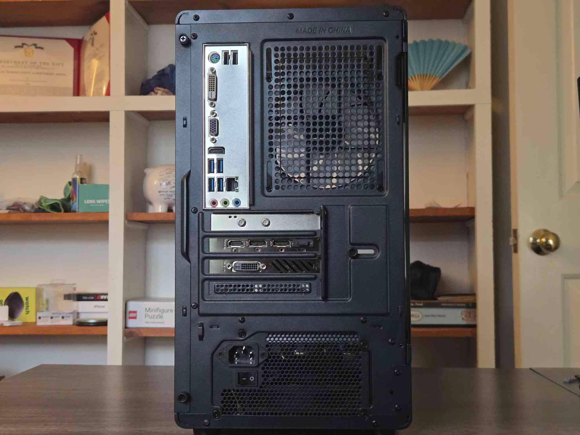 Black Gaming PC | GTX 1070 8GB | R5 2600 | 16GB | 500GB | Wi-Fi + BT | ARGB | 550W 80+ Bronze