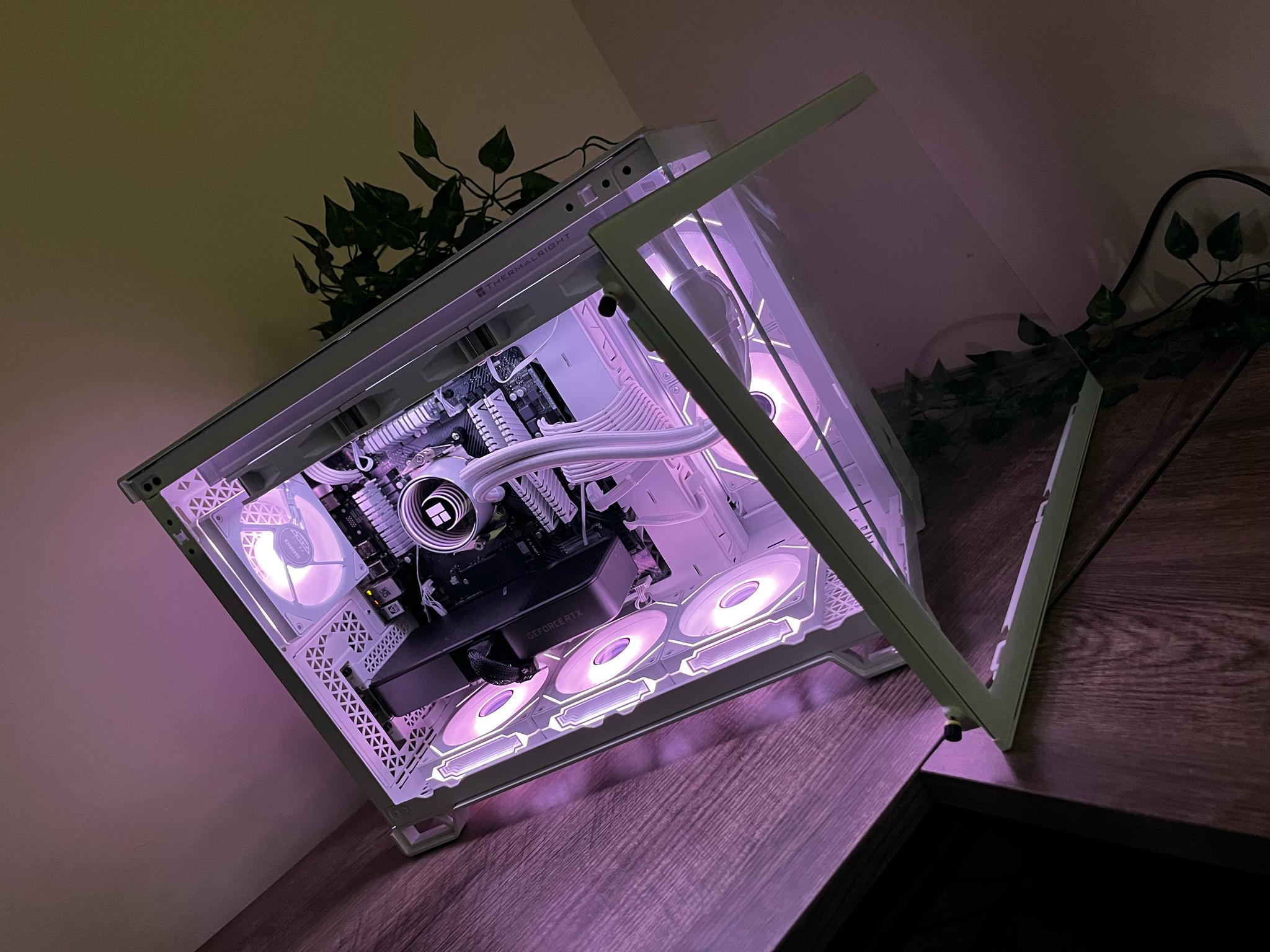 Custom Built Gaming PC - RTX 3070, Ryzen 5 5500, 16GB RAM, 1TB NVMe SSD, White AIO