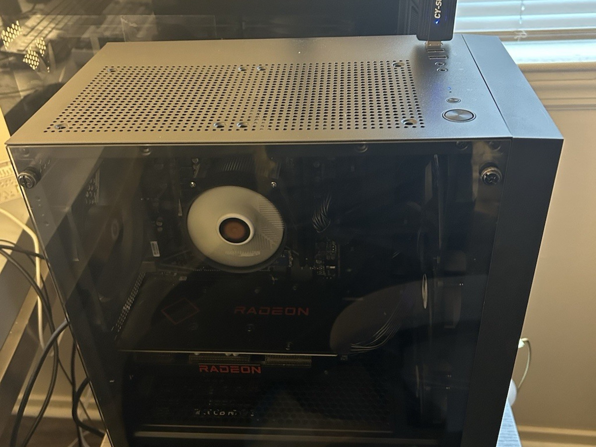 Sleeper 1080p Beast AMD Gaming PC Ryzen 7 5700g w/ RX 6600 XT 8GB & 32 GB 3600mhz RAM - 1TB NVMe