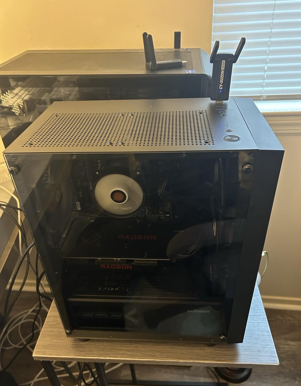 Sleeper 1080p Beast AMD Gaming PC Ryzen 7 5700g w/ RX 6600 XT 8GB & 32 GB 3600mhz RAM - 1TB NVMe