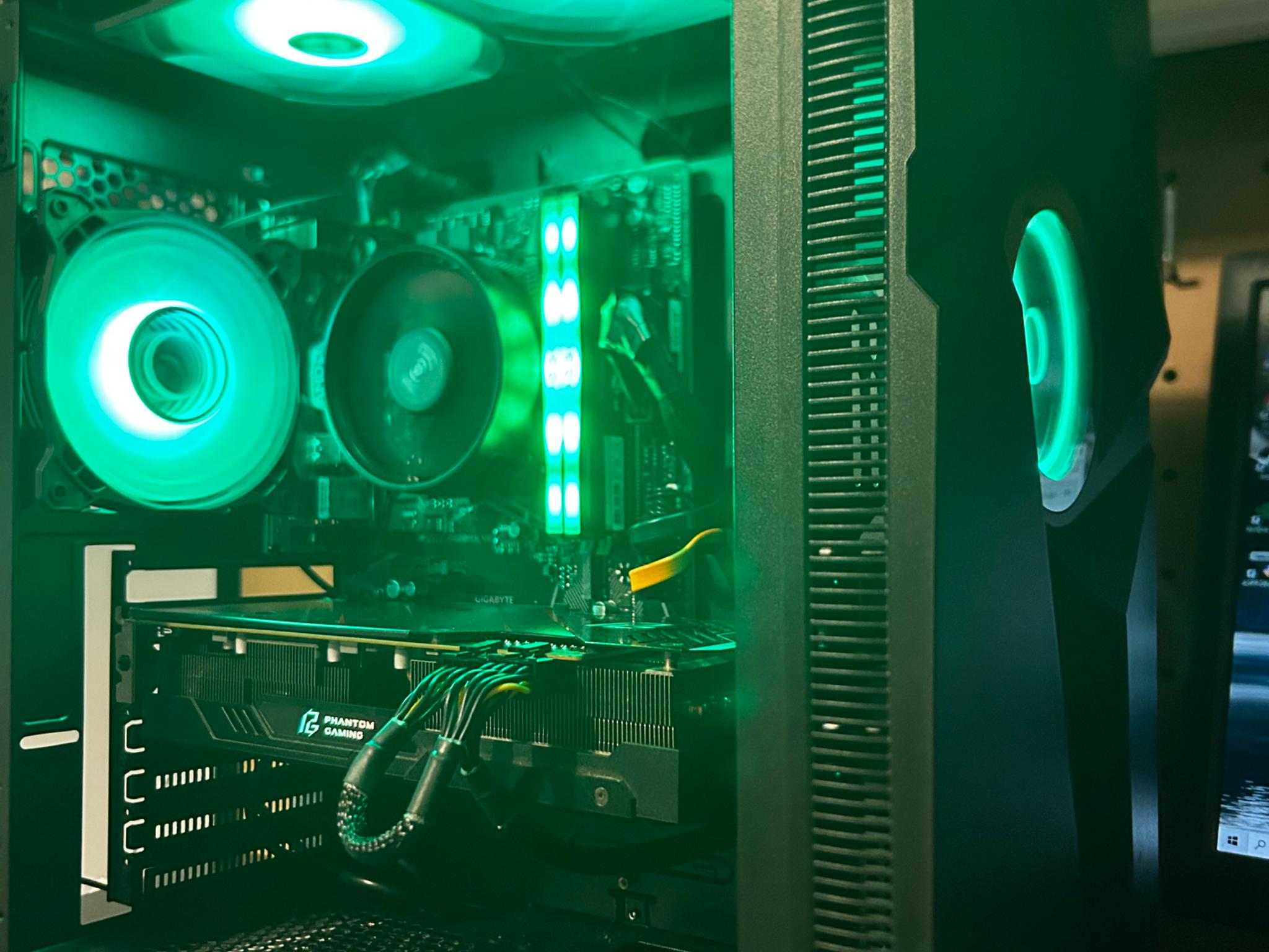 ♦️RYZEN 5+RX5700XT 🌈ARGB🌈Gaming/Streaming PC♦️