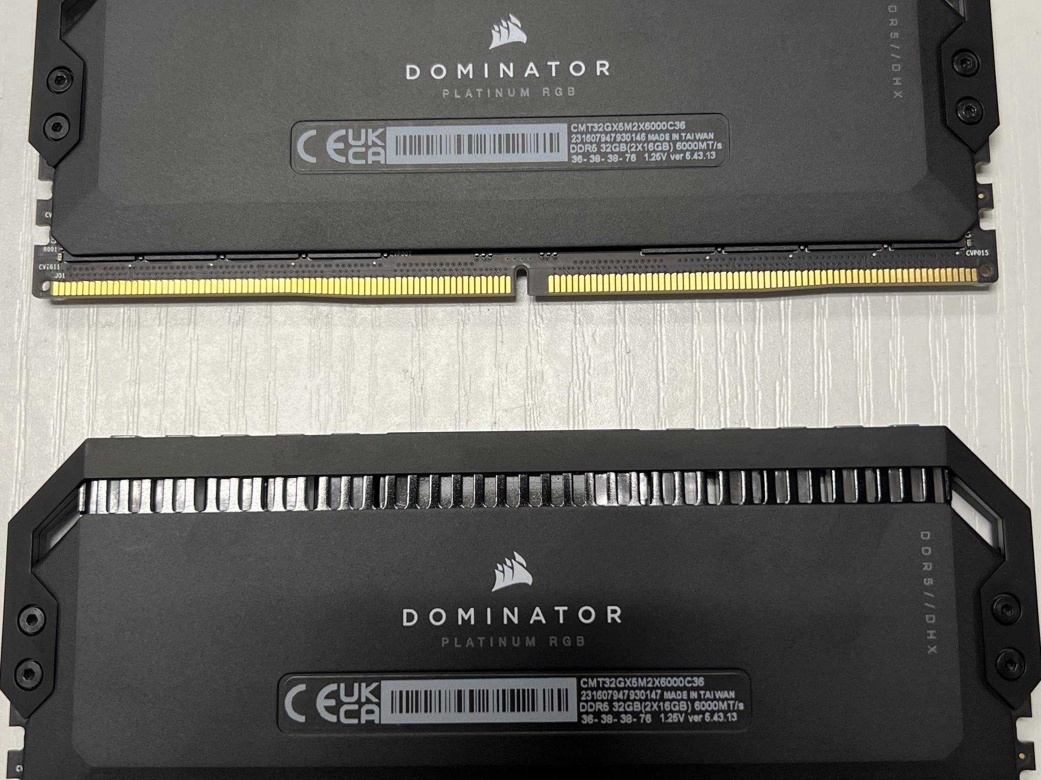 Corsair Dominator DDR5 32GB (2x16) 6000