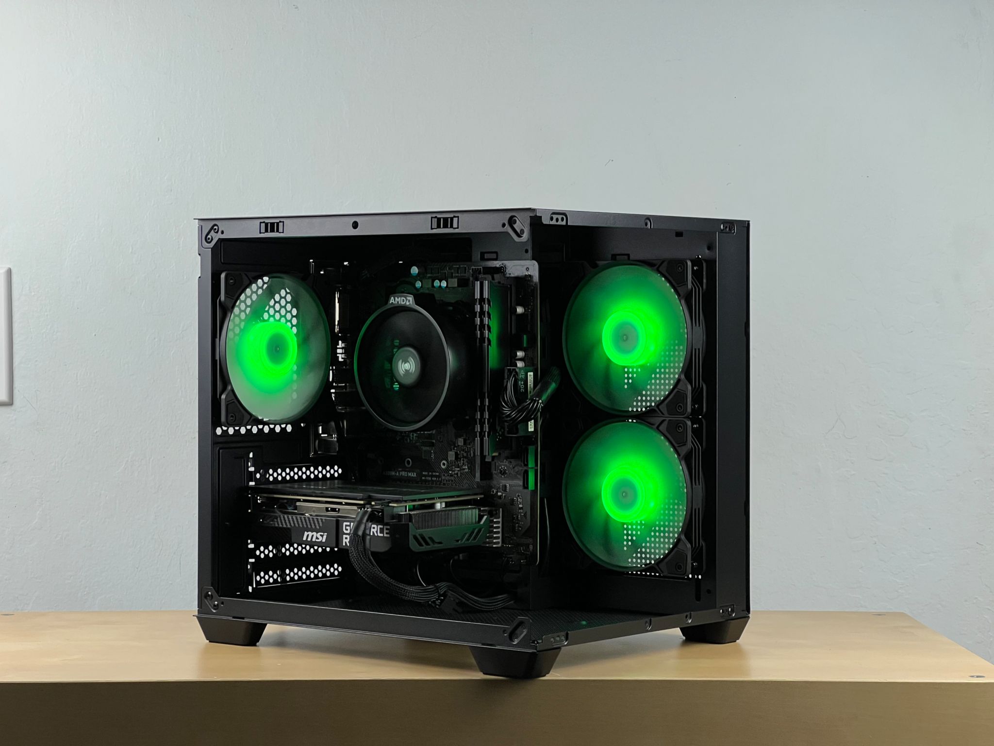🔥RTX 3060, Ryzen 5 3600, 16 GB RAM, 500GB SSD Gaming PC - RGB - WiFi - Fast