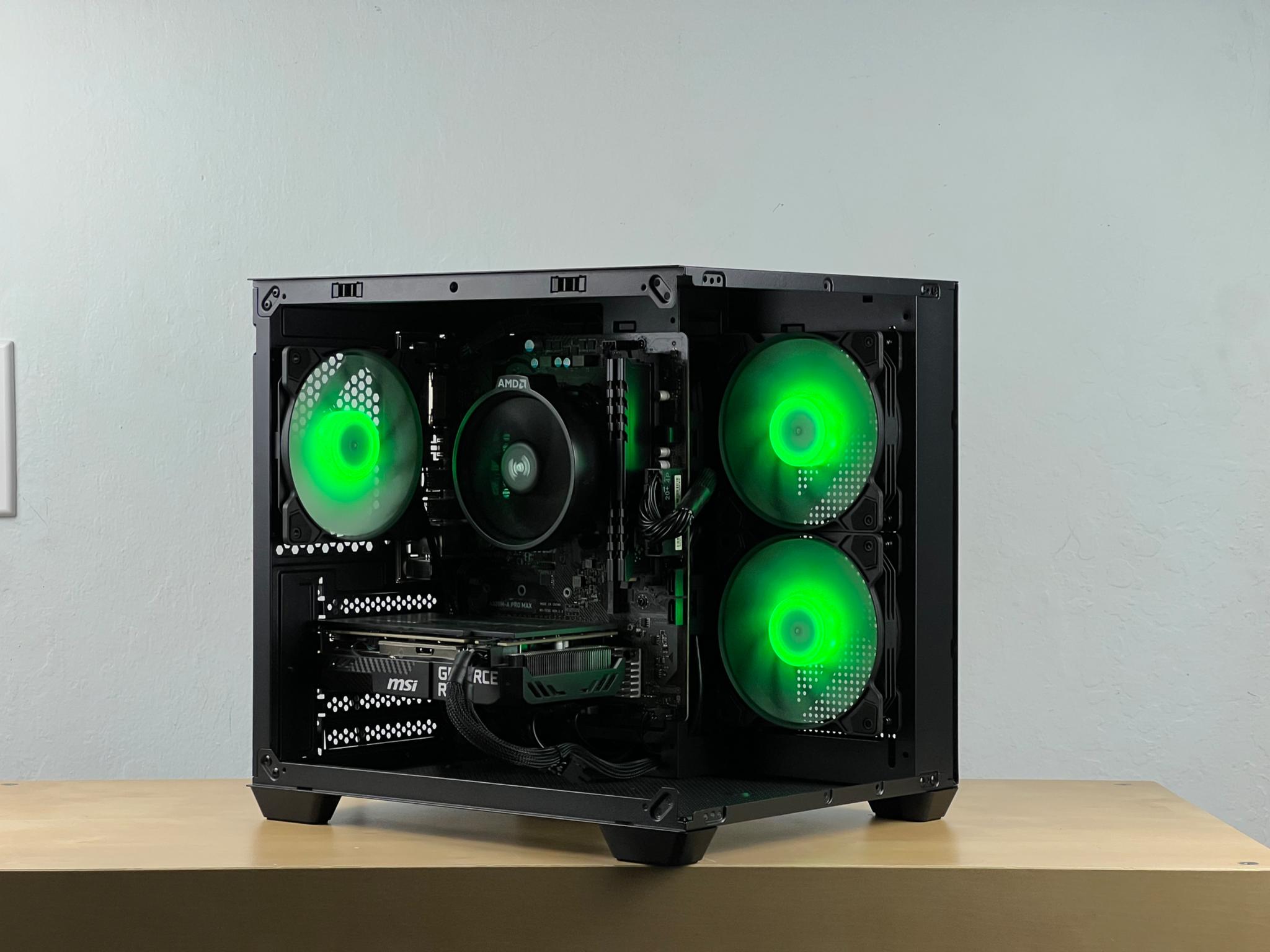 🔥RTX 3060, Ryzen 5 3600, 16 GB RAM, 500GB SSD Gaming PC - RGB - WiFi - Fast