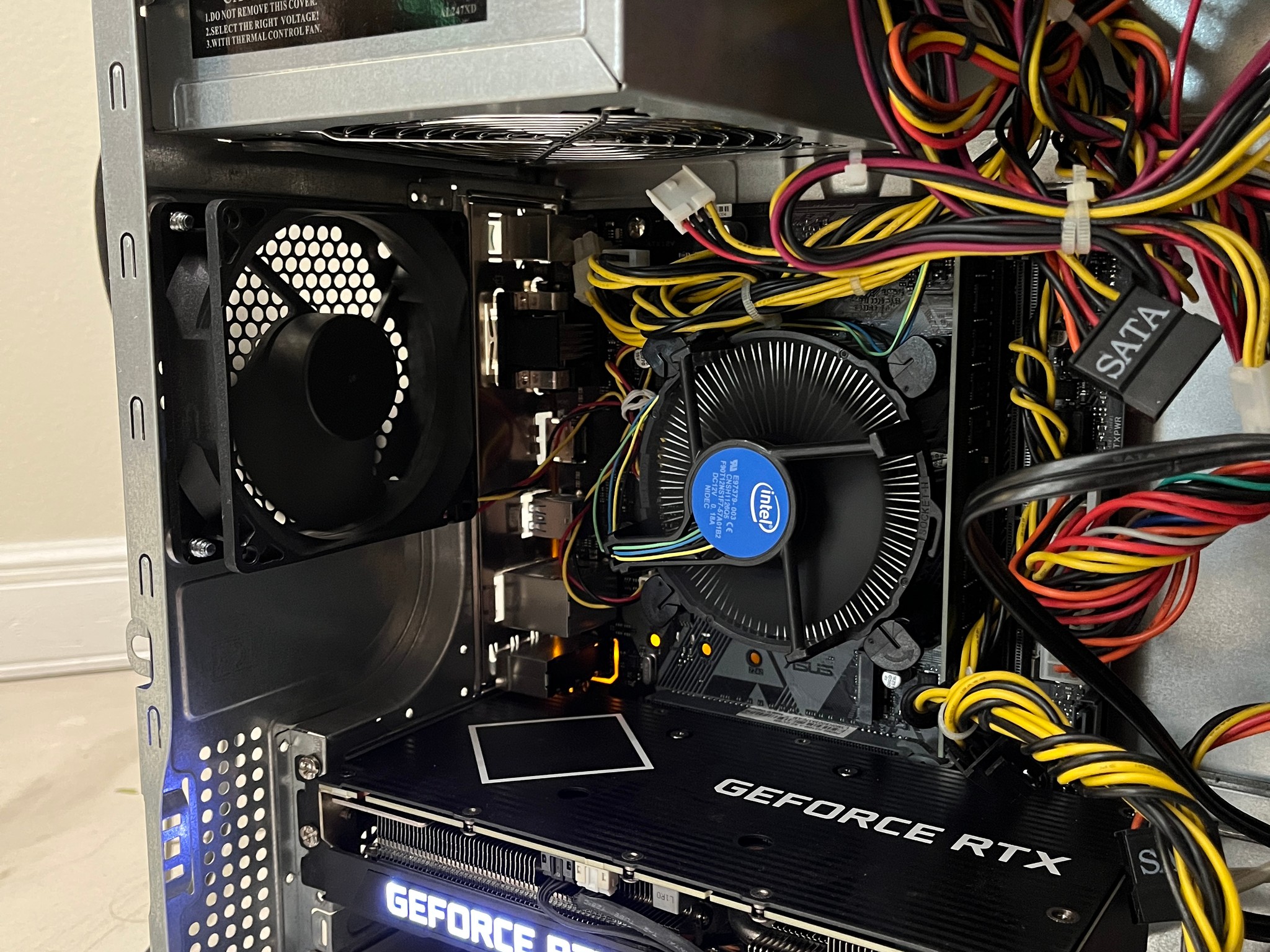 NVIDIA RTX 3060 Ti, Intel Core i5-9400, 16GB RAM, 500GB SSD - Sleeper Gaming PC w/ Wi-Fi & BT