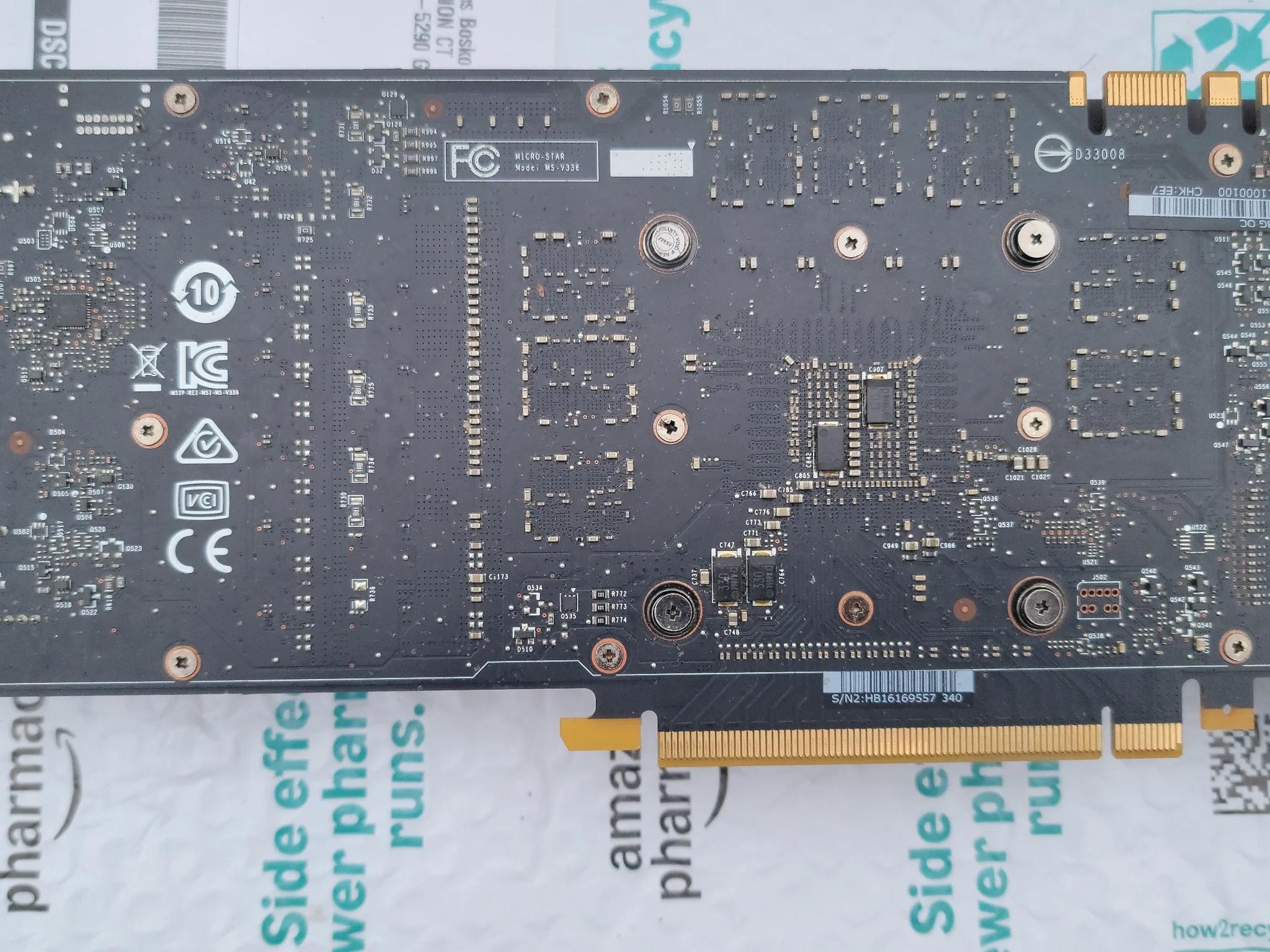 MSI Aero GTX 1080 8GB