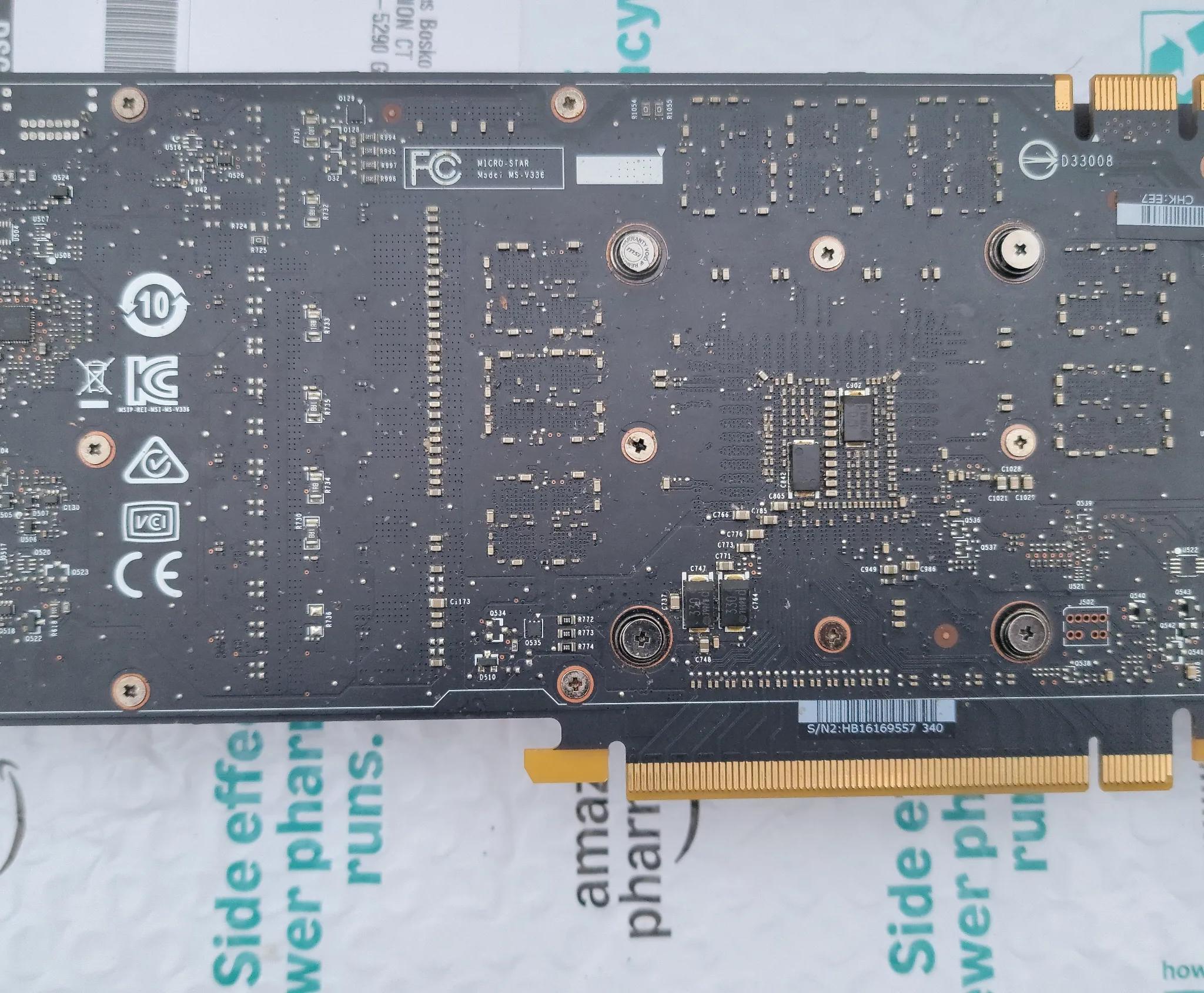 MSI Aero GTX 1080 8GB