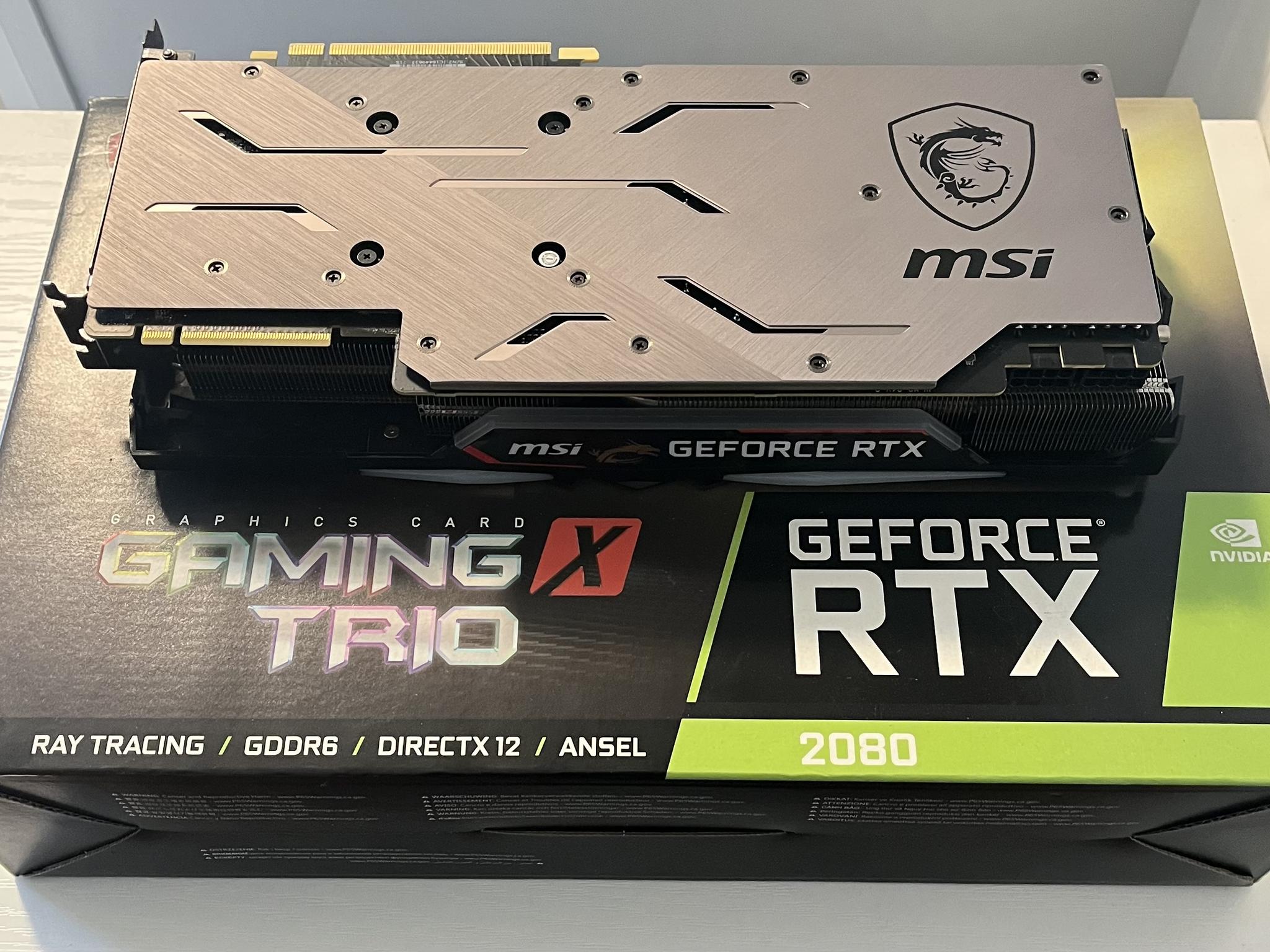 GeForce RTX 2080 GAMING X TRIO