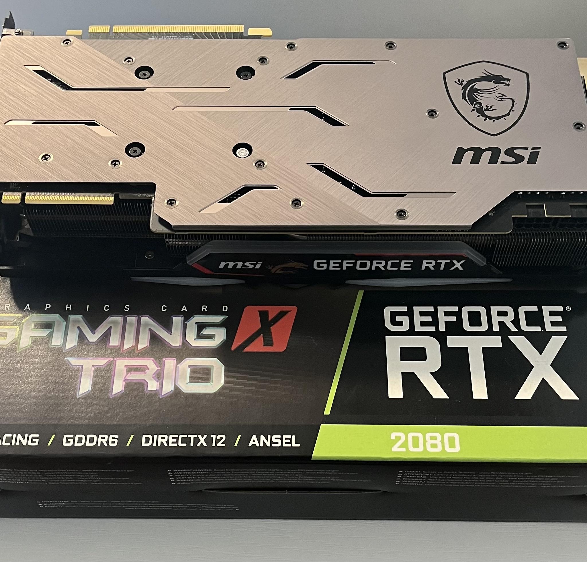 GeForce RTX 2080 GAMING X TRIO