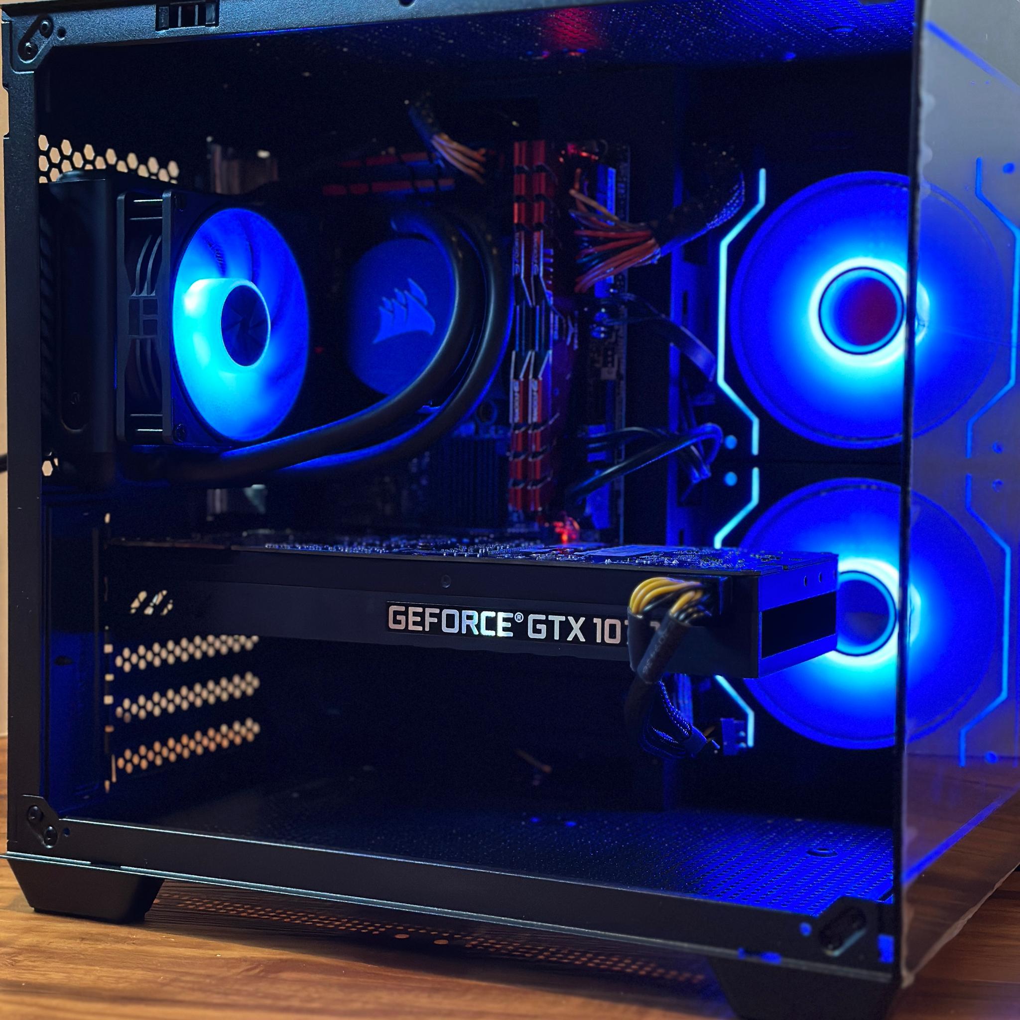 GTX 1070 | Intel i7 7700k | 16GB DDR4 | 1.12TB | Win 11 | Office 2024 | WiFi + BT | Budget Gaming PC
