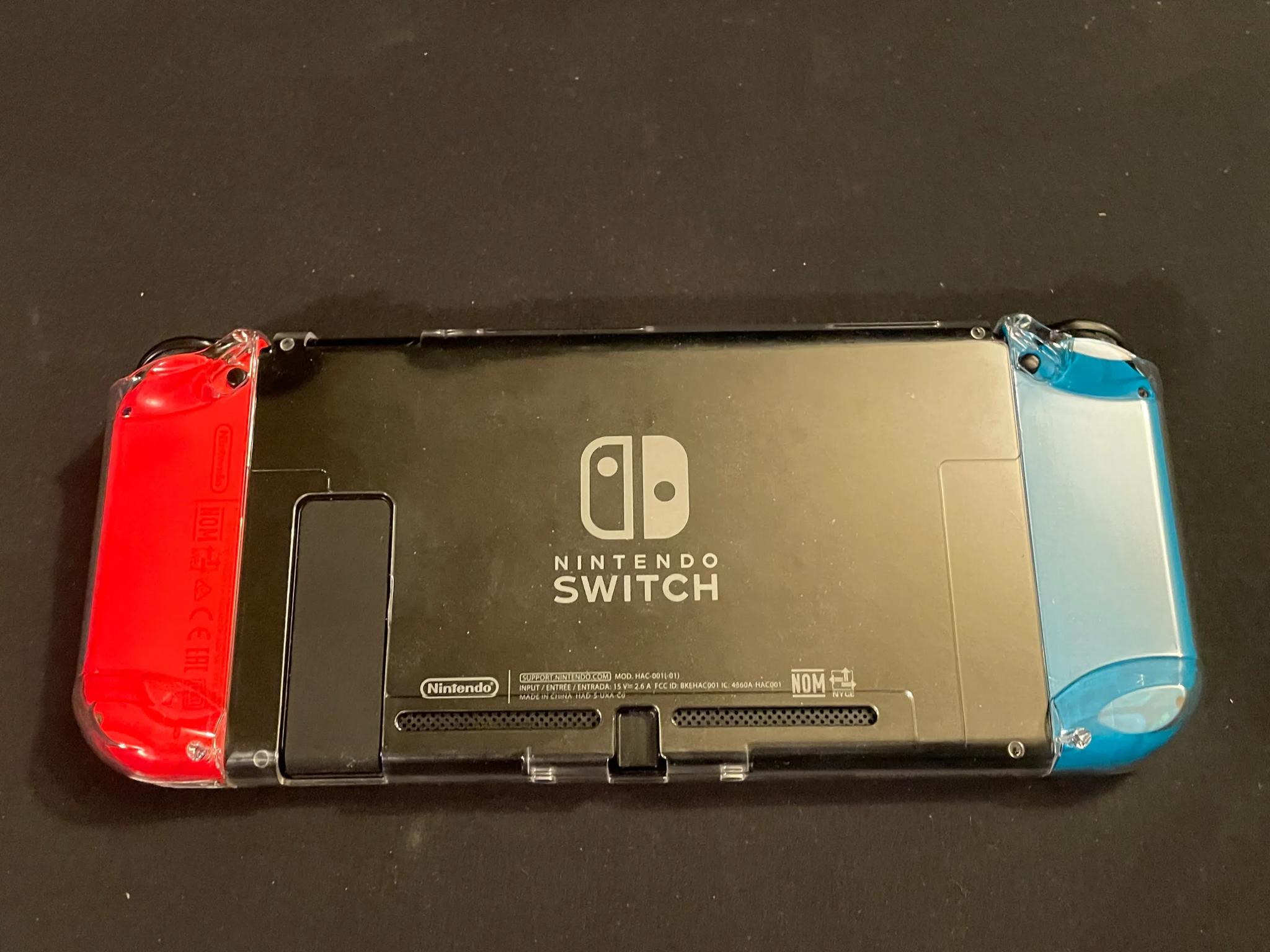 Nintendo Switch With Controllers And Accessories