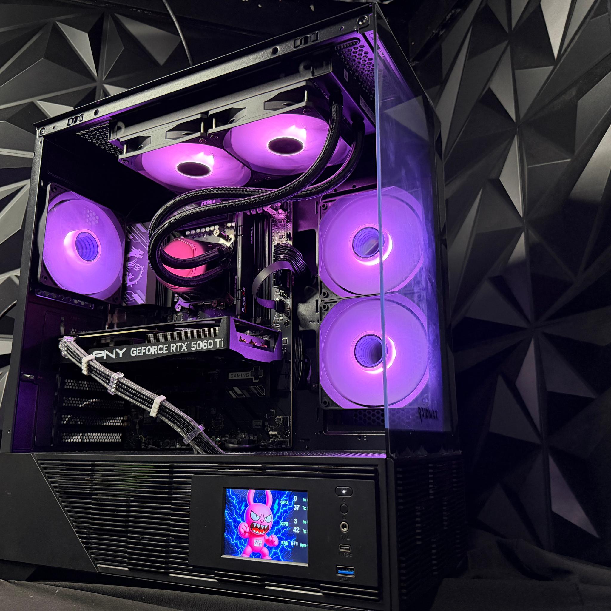 👁️🎮 GAMER VISION 3D 🎮👁️  Ryzen 5 7600X3D / RTX 5060 Ti Gaming PC