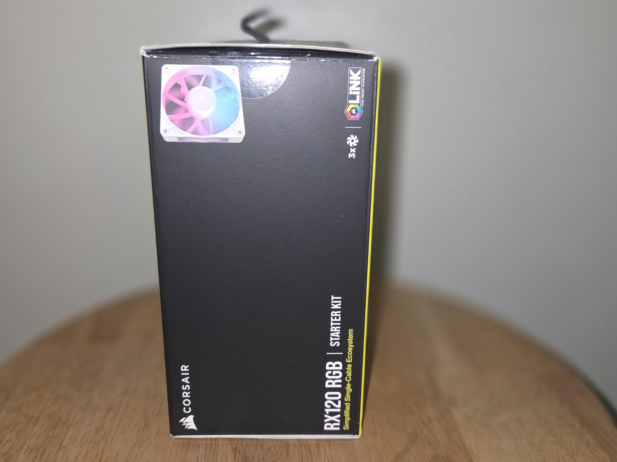 Corsair iCUE LINK RX120 RGB White Triple Fan Starter Kit - Open Box / Never Used