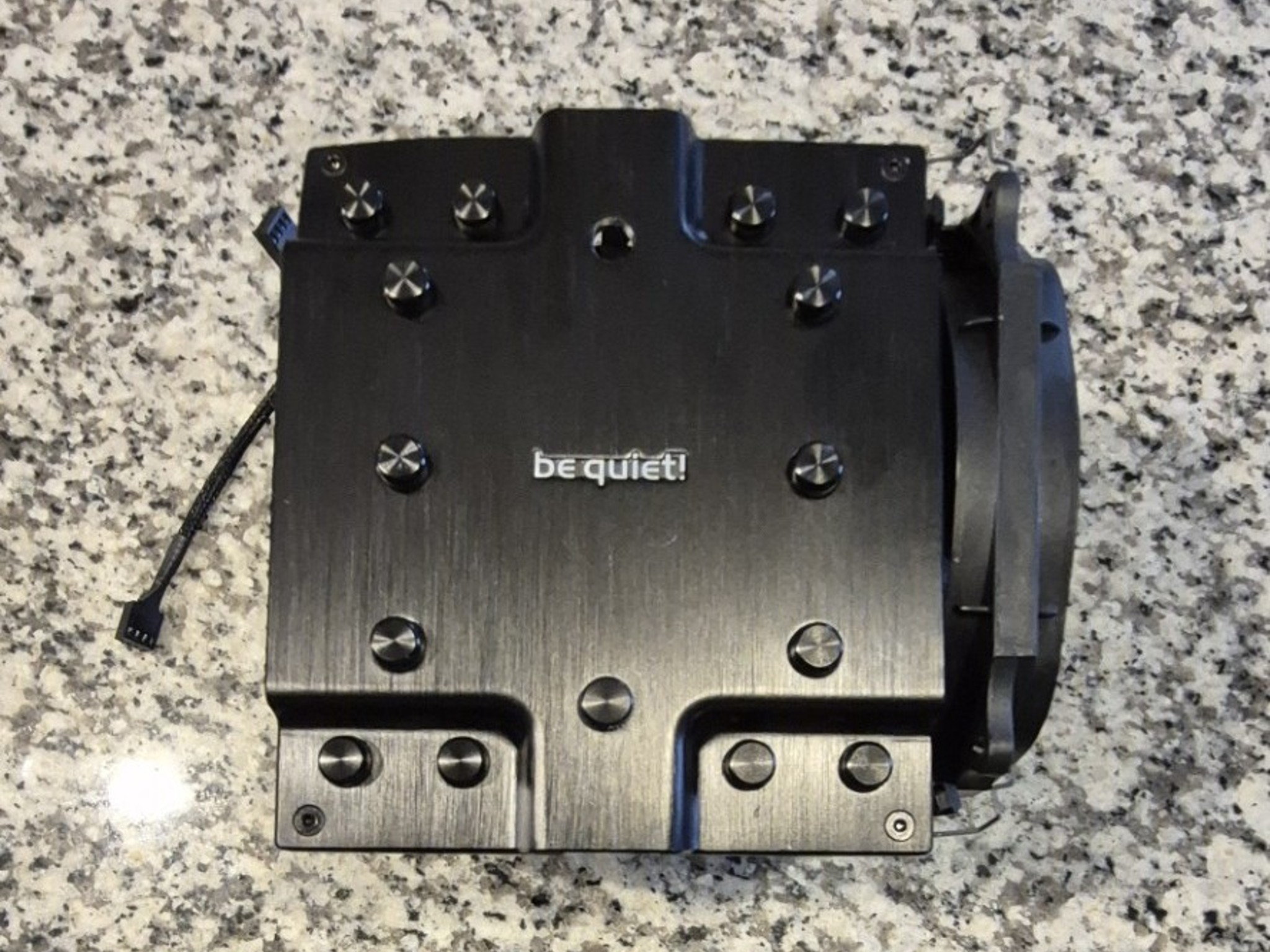 Pre-owned Be Quiet! Dark Rock Pro 4 CPU Air Cooler 250W TDP Dual Fan-Missing Backplate & Accessories