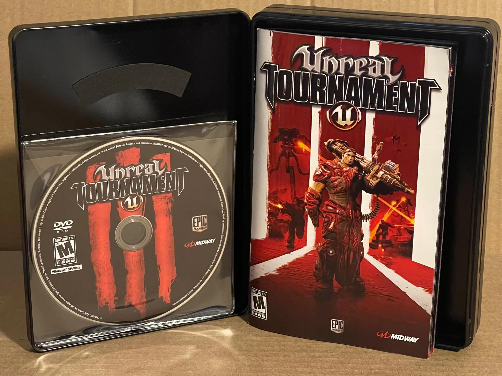 Unreal Tournament III Collector's Edition, Metal Case
