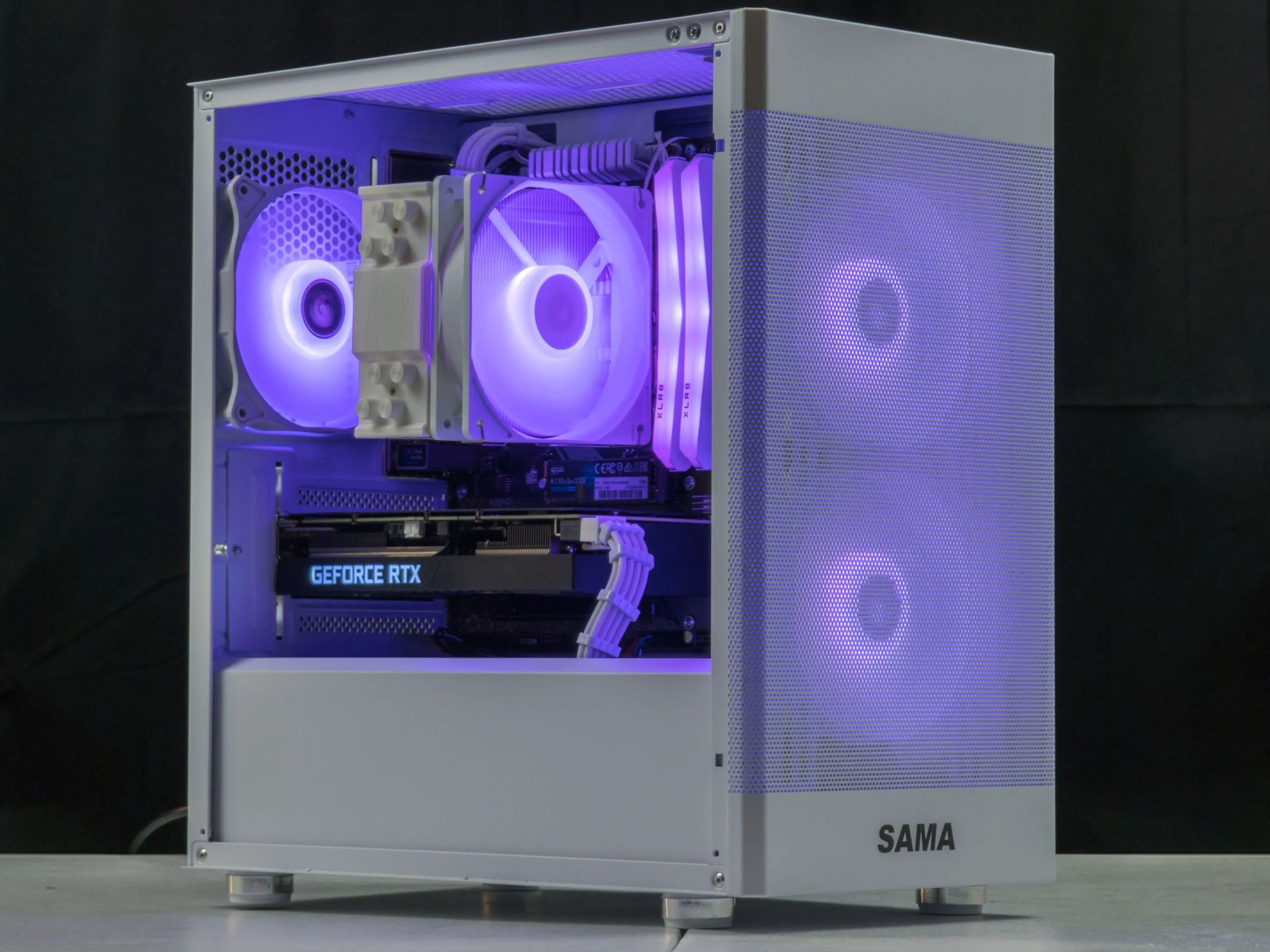 🤍🖤 RTX 3060Ti / Ryzen 5 5600X / 32GB Gaming PC 🖤🤍