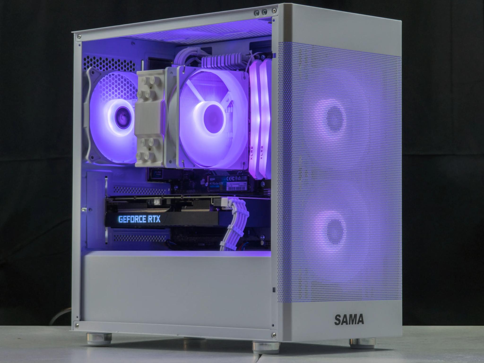 🤍🖤 RTX 3060Ti / Ryzen 5 5600X / 32GB Gaming PC 🖤🤍