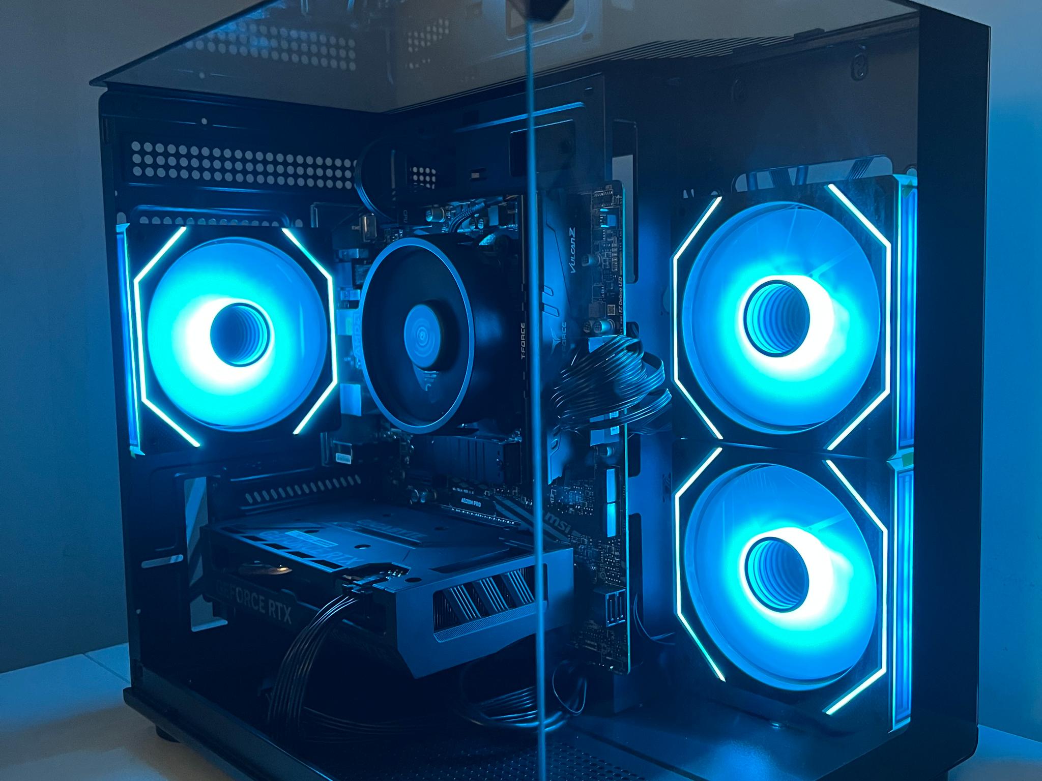 | RTX 4060 | ryzen 5 5500 | 16gb ddr4-3200mhz | 1tb nvme ssd | 1440p/4k gaming mid ranged