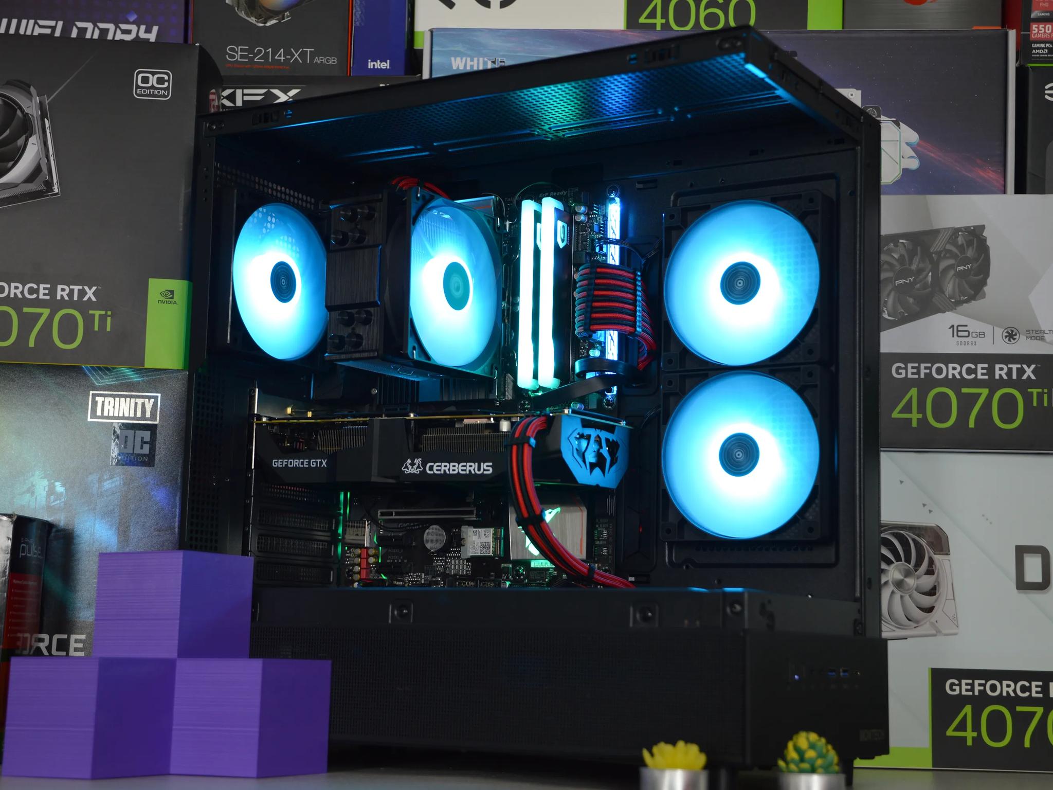 🔴🐺| GTX 1070Ti 8GB | INTEL i7 8700k | 16GB DDR4 RAM | 1TB NVME SSD | Crimson Cerberus |