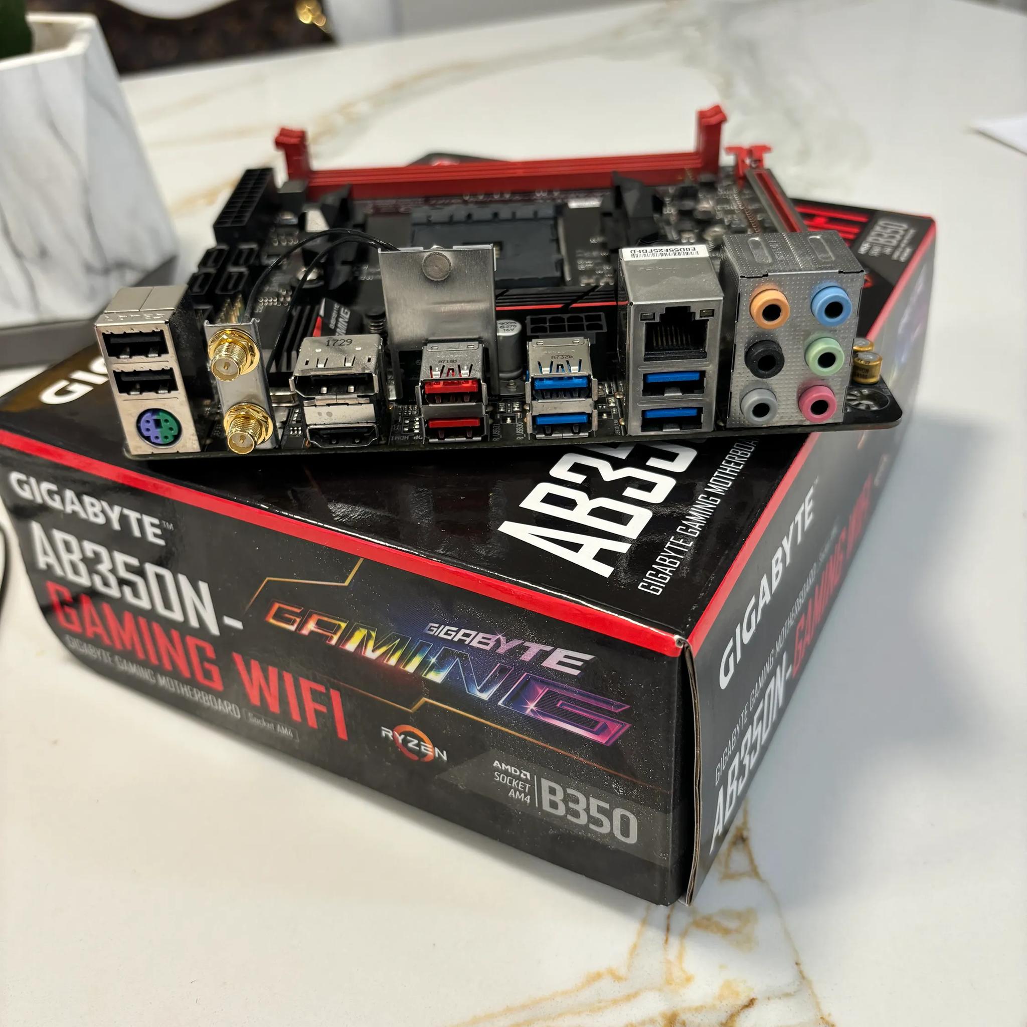 Gigabyte AB350N- Gaming Wifi AM4 mini ITX motherboard