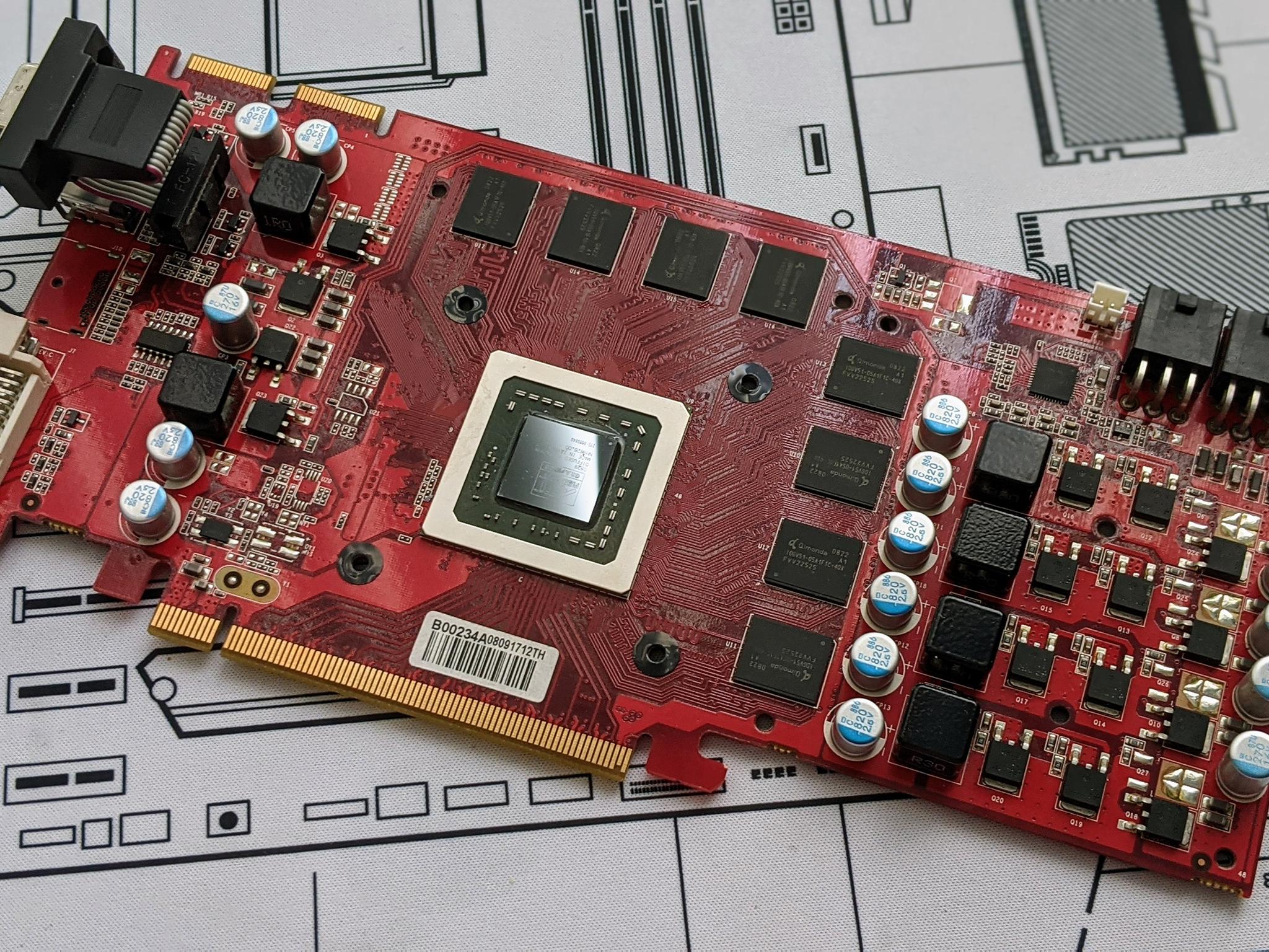ATI Radeon Palit HD 4870 Sonic Dual 512 MB GPU (READ DESC.)