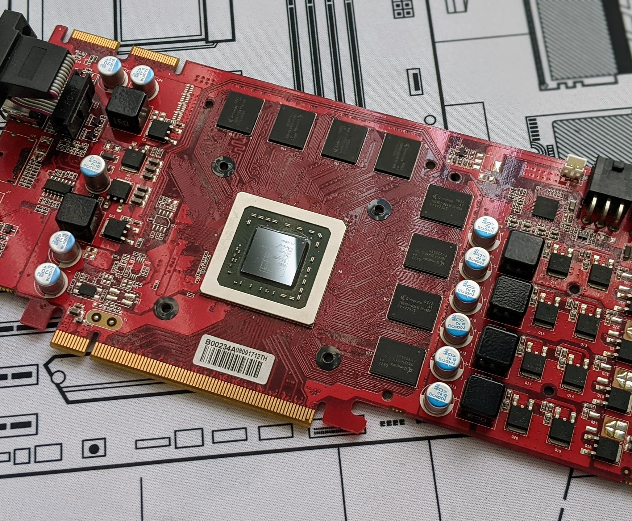 ATI Radeon Palit HD 4870 Sonic Dual 512 MB GPU (READ DESC.)