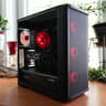 ⚫ Midnight Glow 🌟 : Ryzen 7 3700X | RTX 2060 6GB | 16GB 3600MHz DDR4 | 1.2TB SSD | Black Gaming PC
