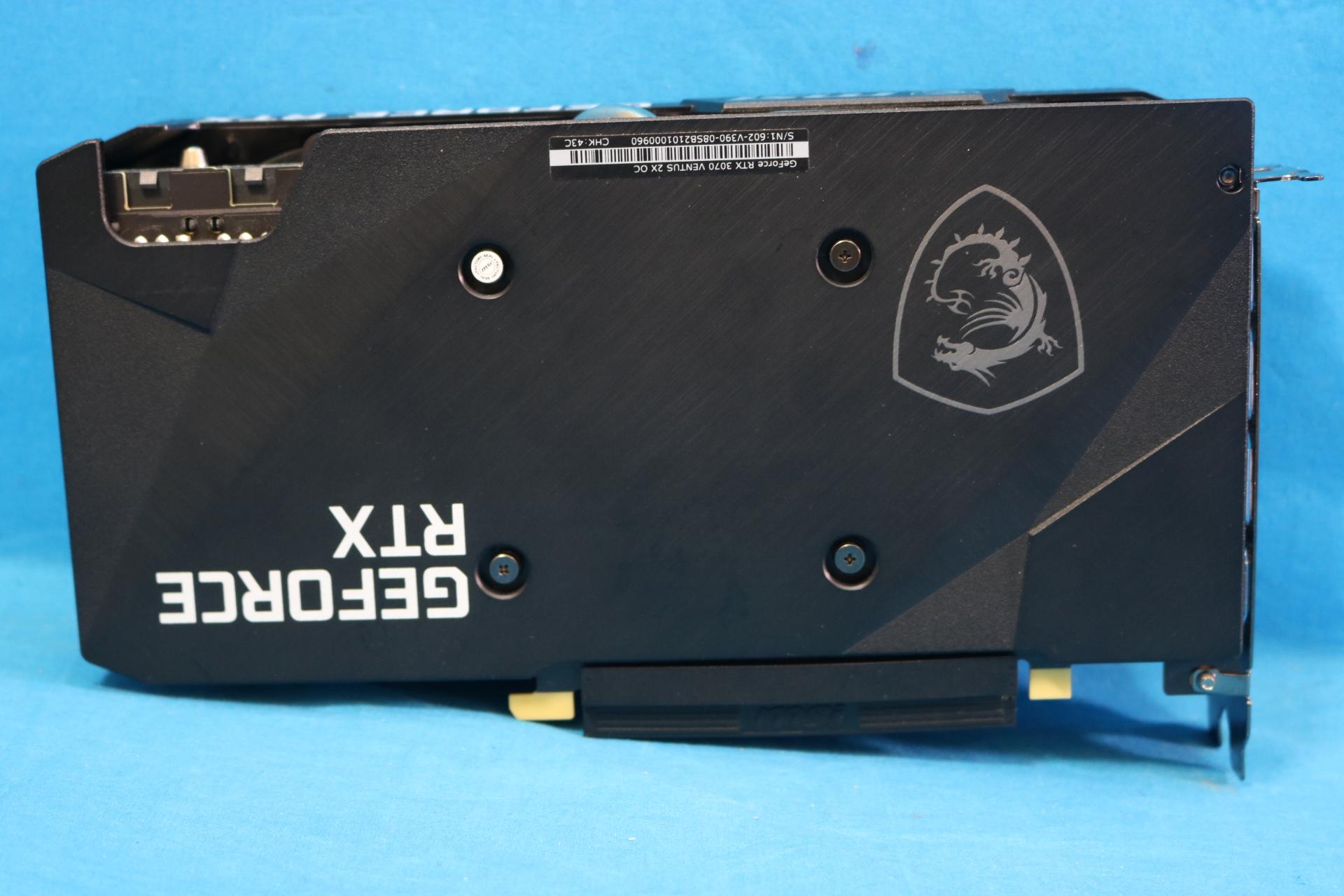 MSI NVIDIA GeForce RTX 3070 Ventus 2X OC 8GB GDDR6 PCIe 4.0 x16 Desktop GPU MS-V390