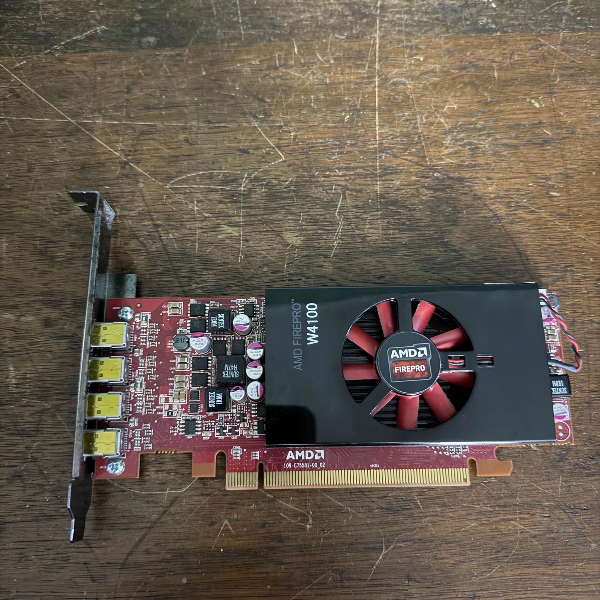 AMD FirePro W4100 Workstation GPU