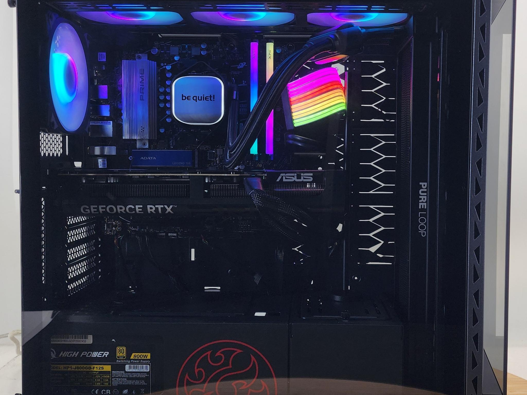Gaming PC Ryzen 7 9800X3D 32GB RAM 1TB SSD RTX 5070 Ti 16GB Windows 11 Computer