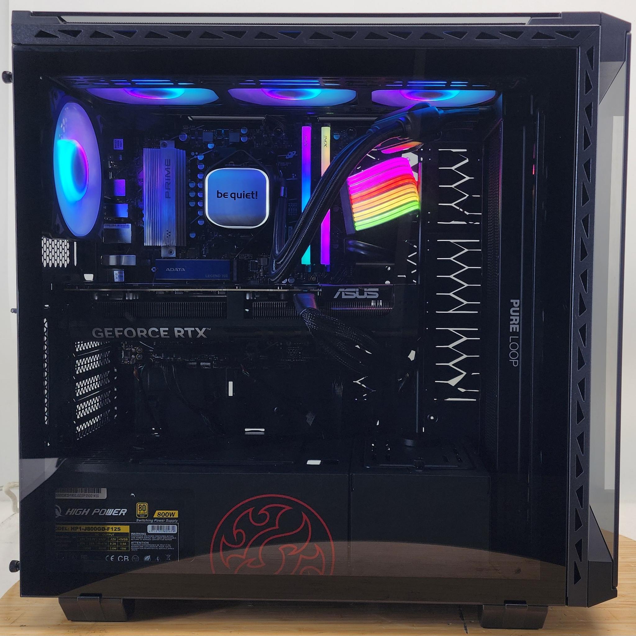 Gaming PC Ryzen 7 9800X3D 32GB RAM 1TB SSD RTX 5070 Ti 16GB Windows 11 Computer