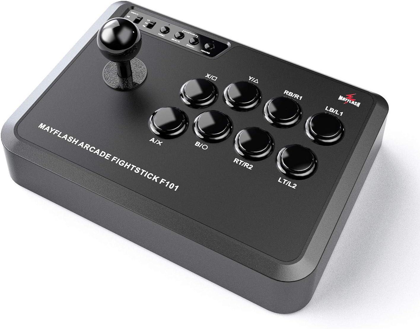 MAYFLASH ARCADE STICK F101 for Nintendo Switch/PC/PS3/Android/Neogeo mini