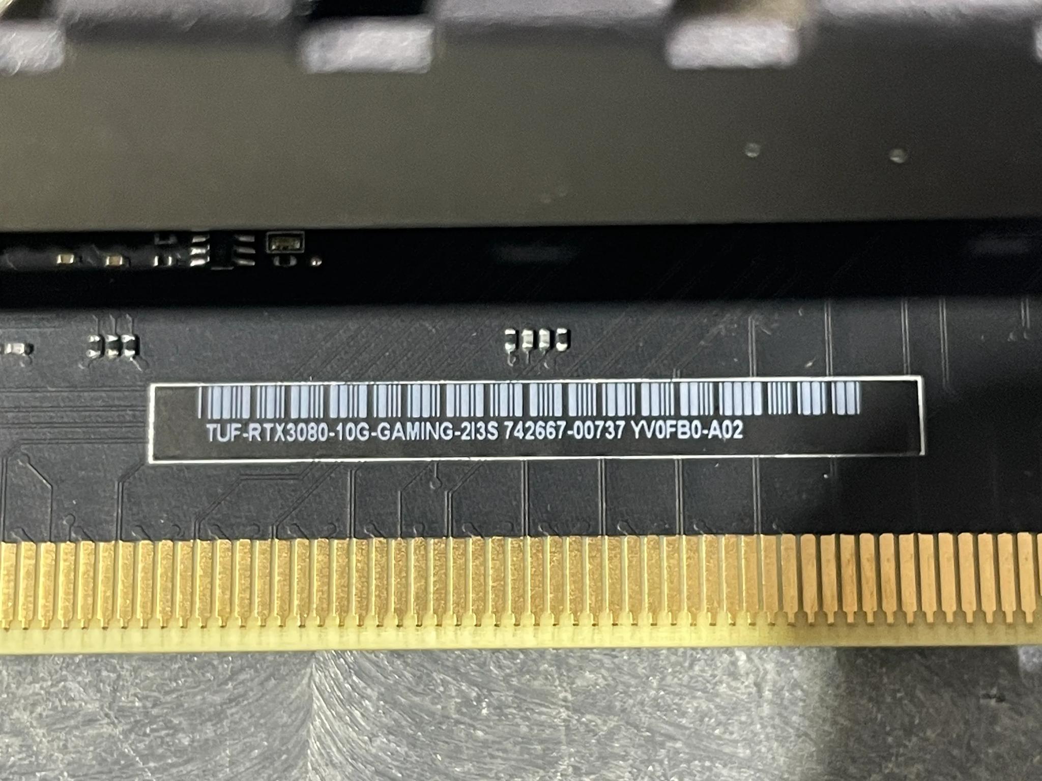 Asus TUF RTX 3080 - 10GB