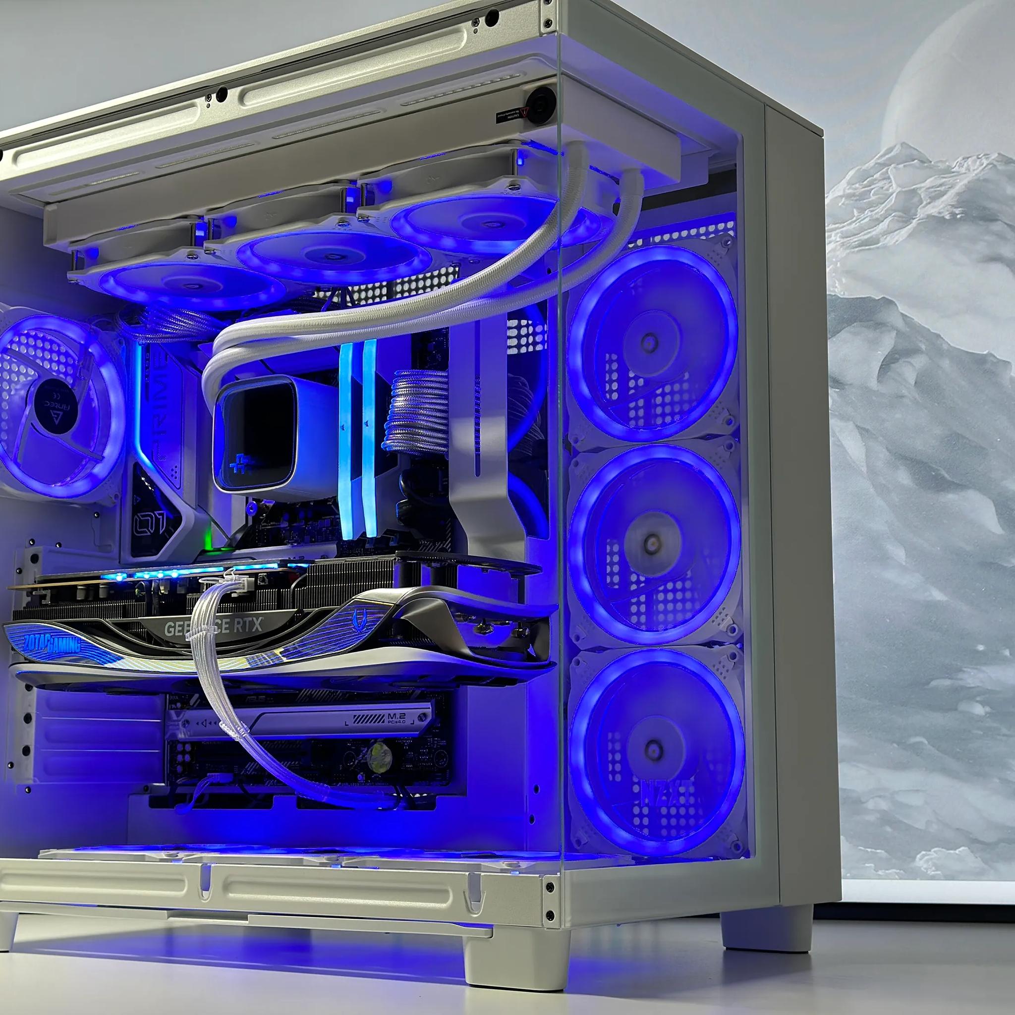 🥶🧊❄️Mr. Freeze❄️Nvidia RTX 4080 16GB-Intel i9 12900KS 16Core-32GB DDR5 RAM-2TB NVME