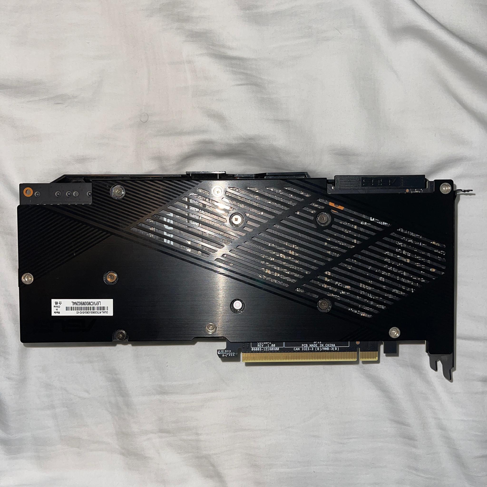 ASUS GEFORCE RTX 2080 super Dual Fan, 8Gb DDR6
