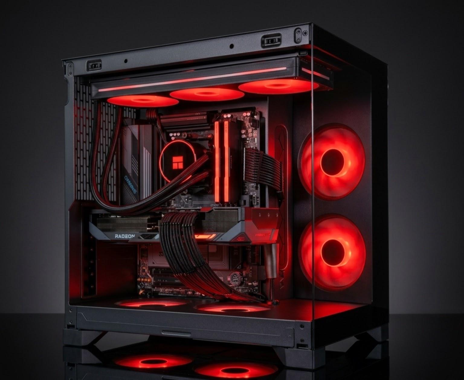 ☄️AMD Beast Gaming PC☄️ AMD RX 9070 XT 16GB☄️ AMD Ryzen 7 7800X3D☄️ 32GB DDR5☄️2TB NVM...