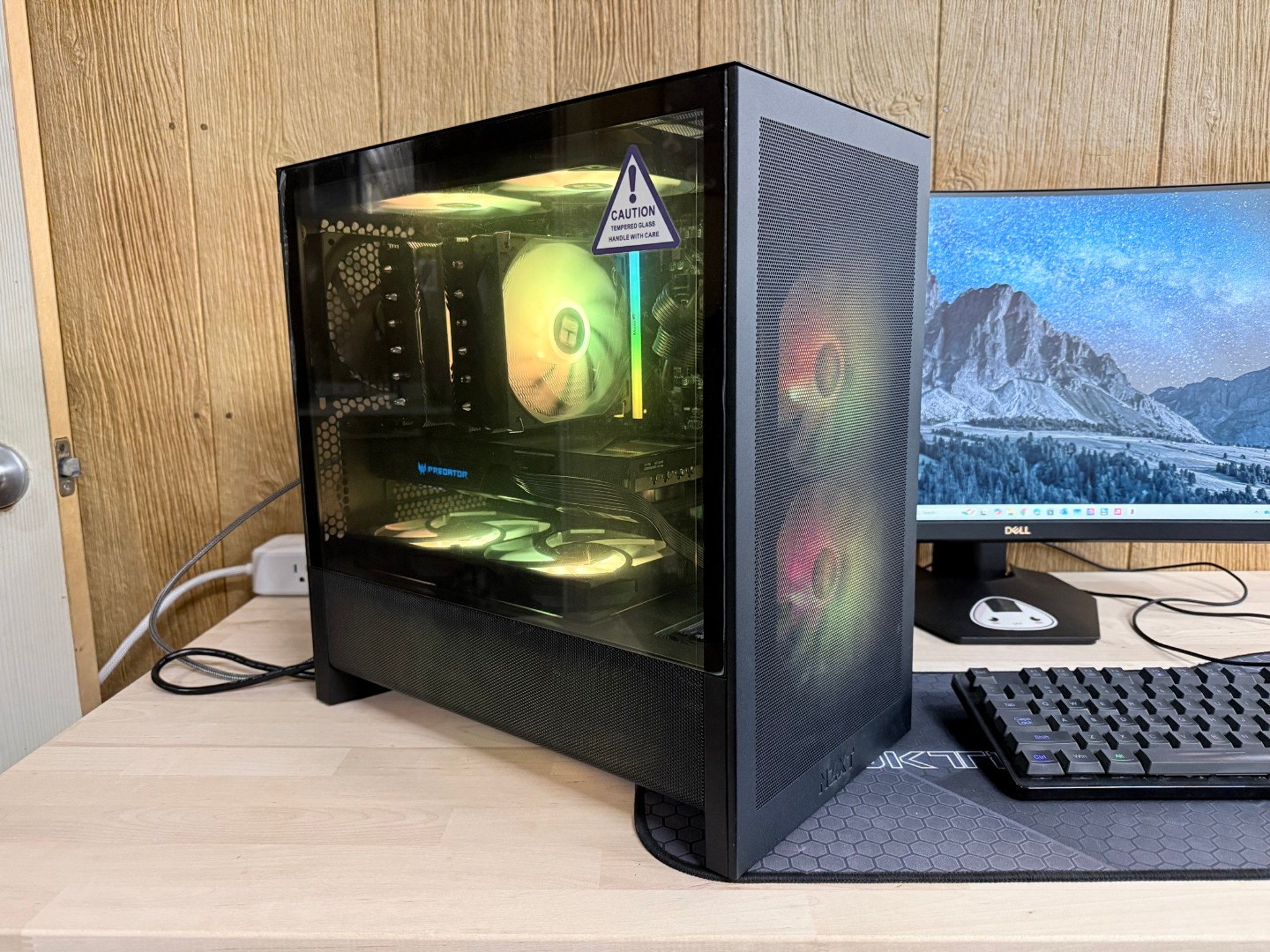 AM4 Ryzen 9 5900x, RX Radeon 7600 8GB, 32GB, 2TB NVME - NEW CASE, RAM, MB, PSU & CPU COOLER
