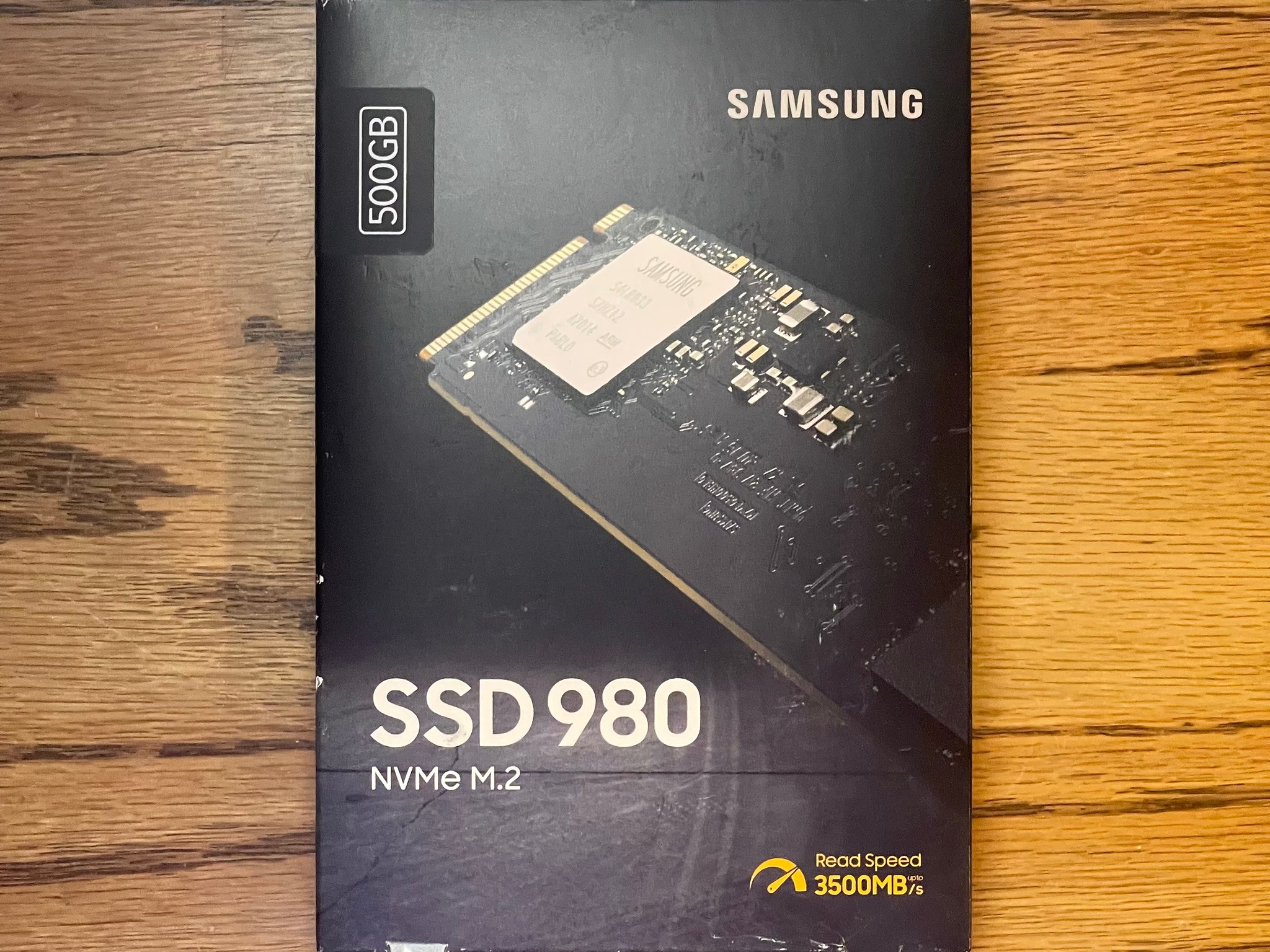 New, Samsung 980 500GB NVMe M.2 SSD