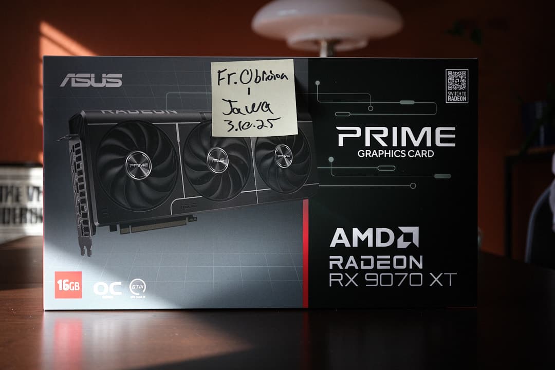 BNIB Asus Prime OC 9070 XT