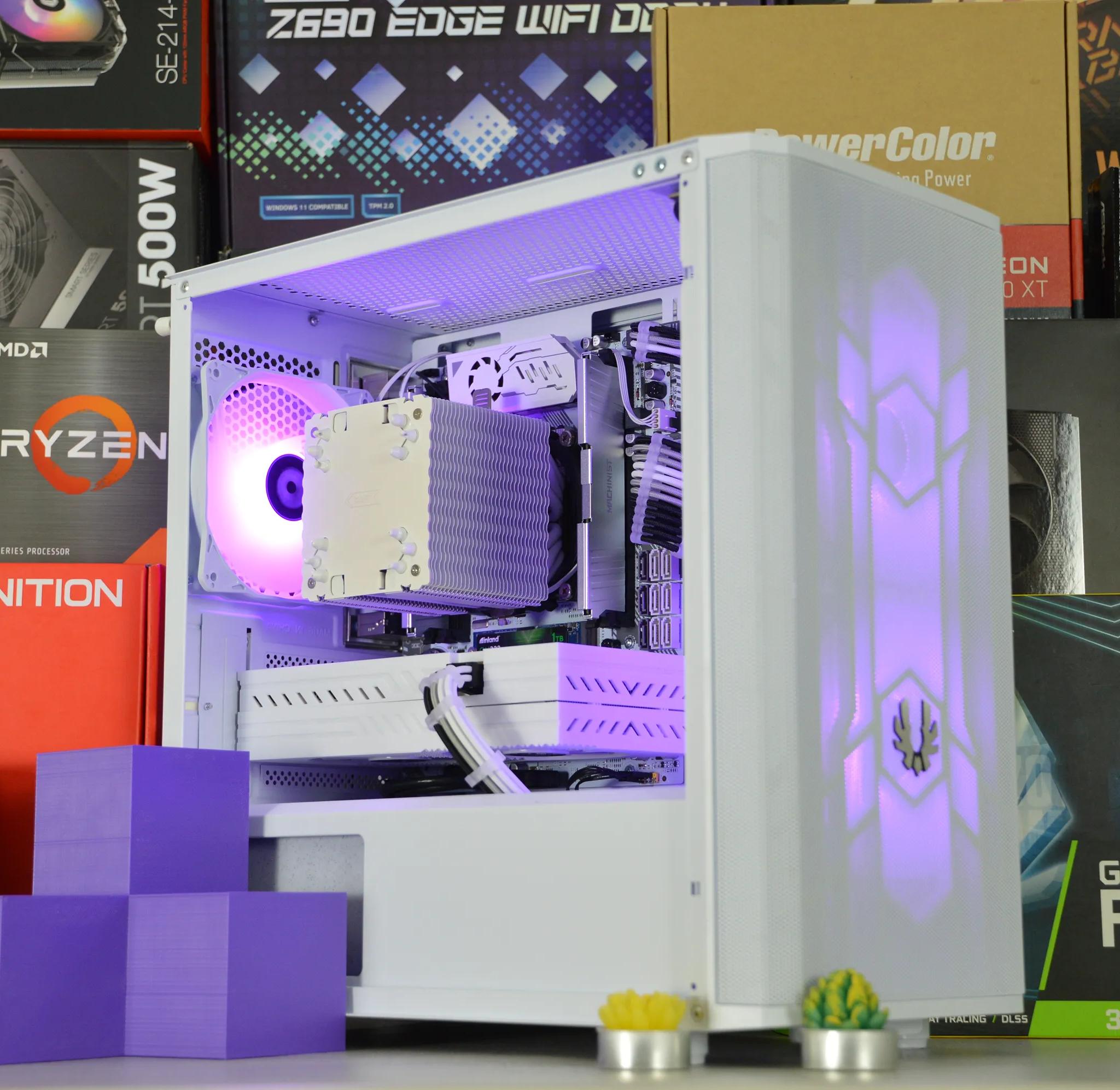 🟣❄️| RX 580 8GB | INTEL XEON E5 2670 V3 | 32GB DDR4 RAM | 1TB NVME SSD | Royal Blizzard |