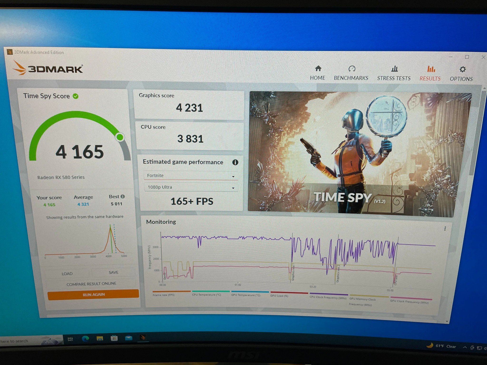 i7 4770K/ RX 580 budget Esports gaming PC