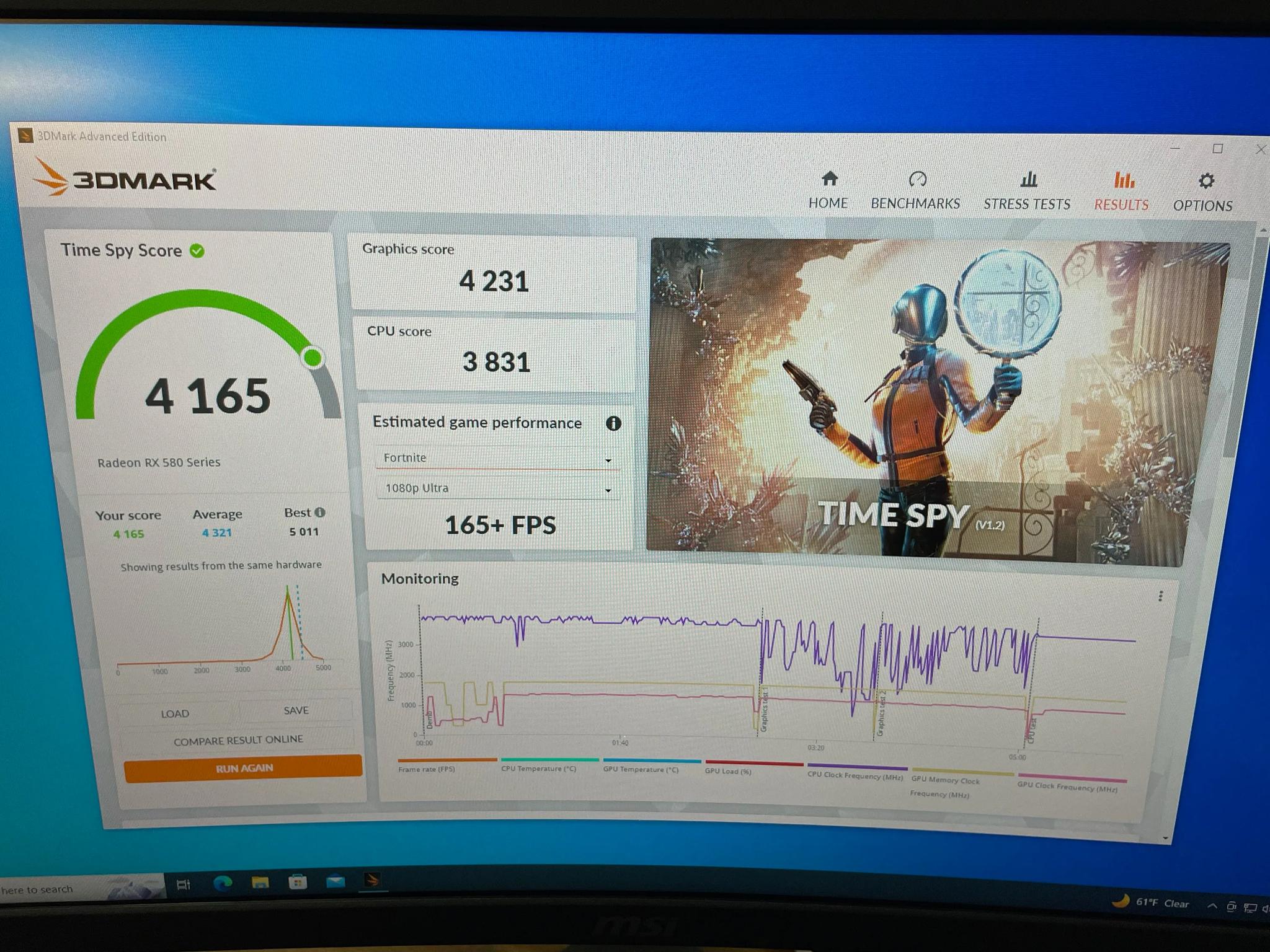 i7 4770K/ RX 580 budget Esports gaming PC