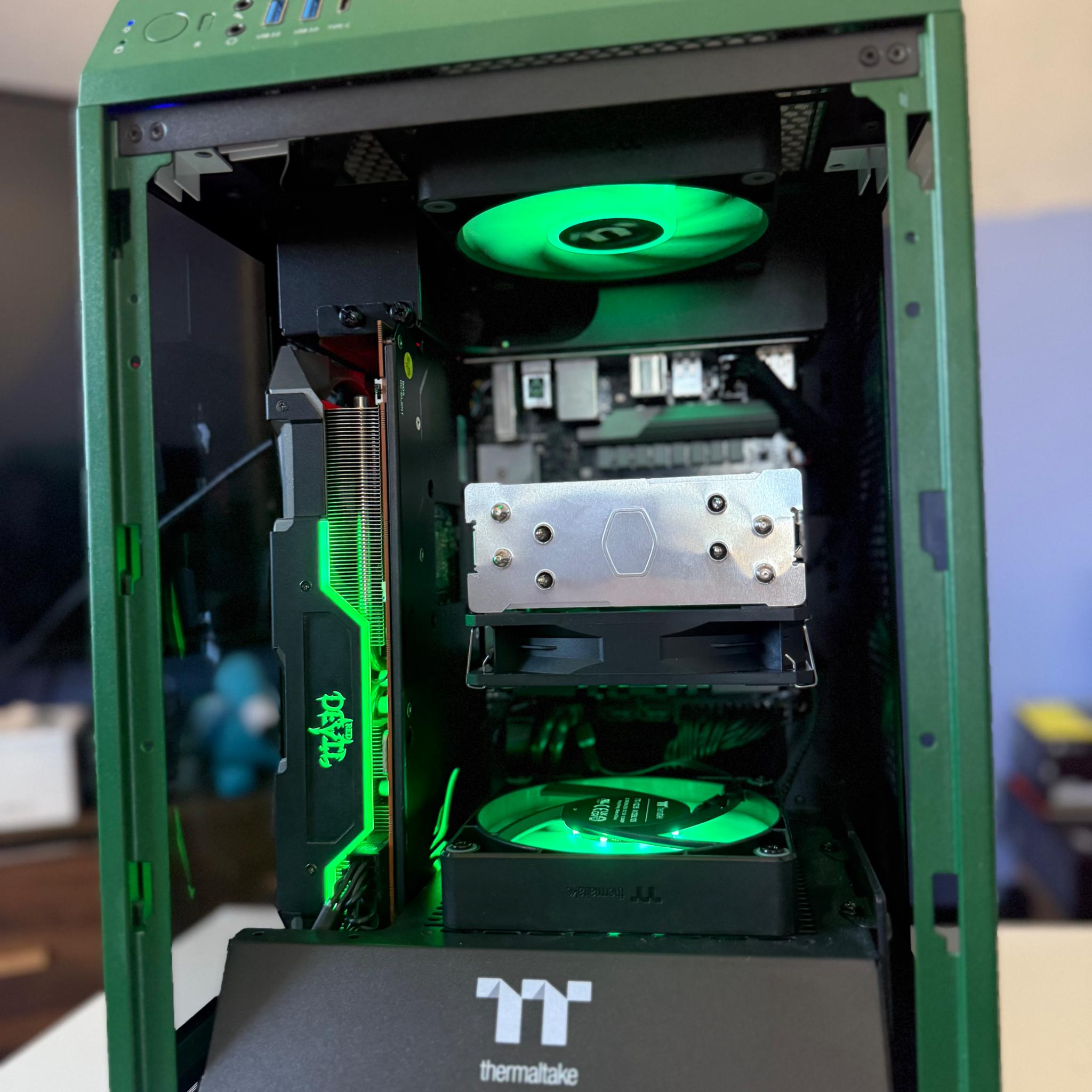 🟩Green Machine🟩 RX 5700XT | Ryzen 5 3600 | 1TB SSD | 16GB DDR4
