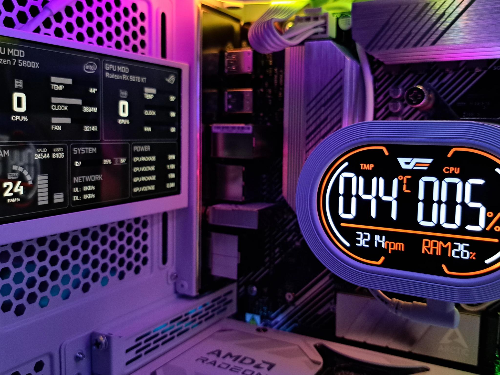 AM4 High-End Gaming PC - Ryzen 7 5800X | RX 9070 XT | 32 GB RAM | 1 TB NVME