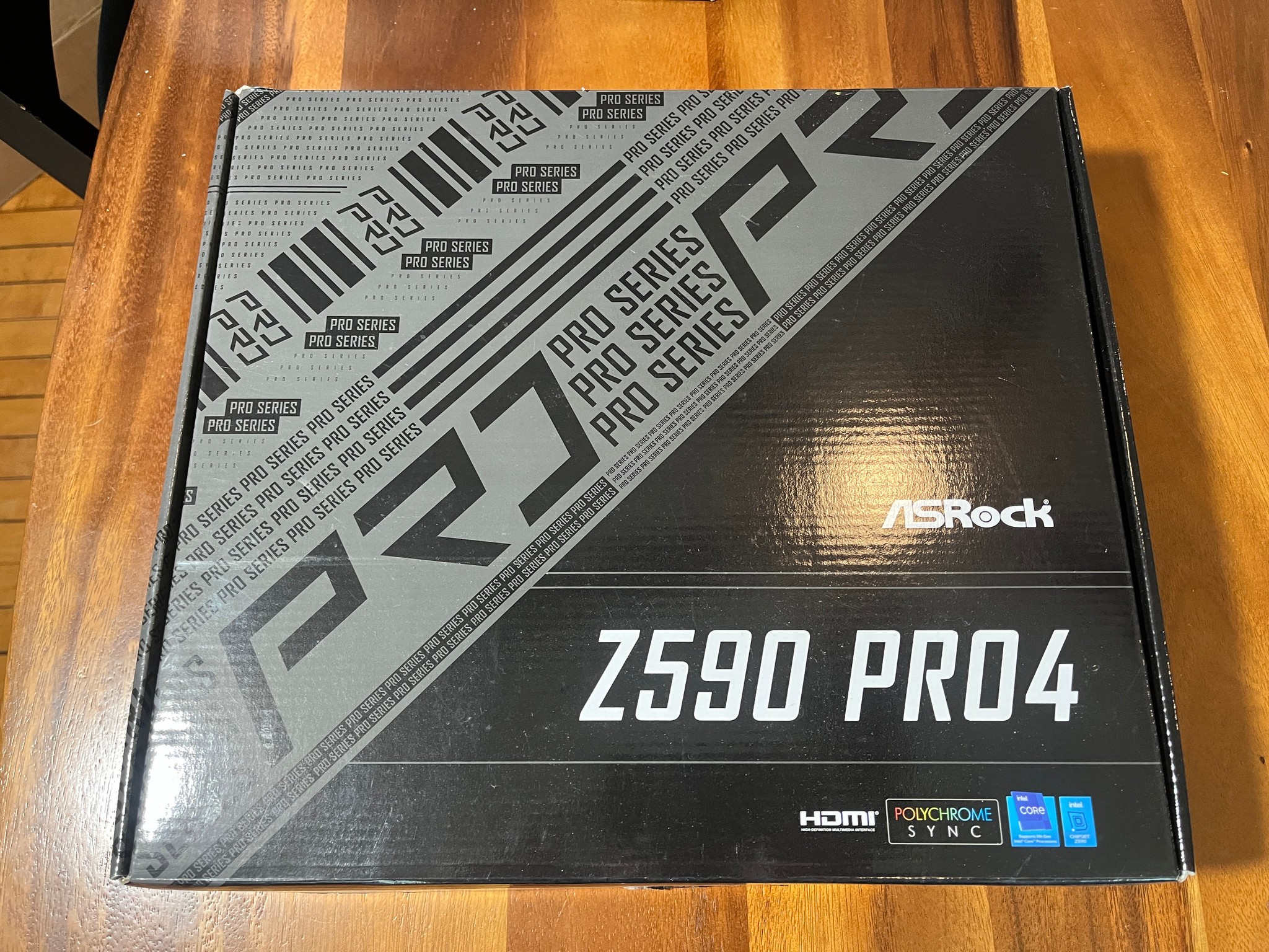 ASRock Z590 PRO4 ATX Motherboard LGA1200 Intel DDR4 PCIe HDMI USB Gaming