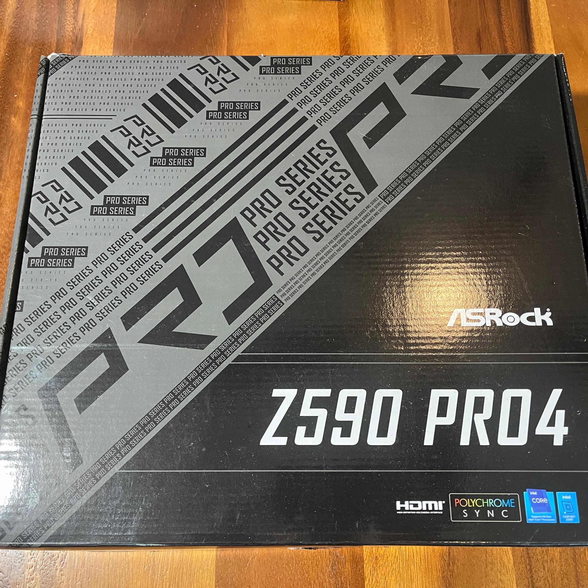 ASRock Z590 PRO4 ATX Motherboard LGA1200 Intel DDR4 PCIe HDMI USB Gaming
