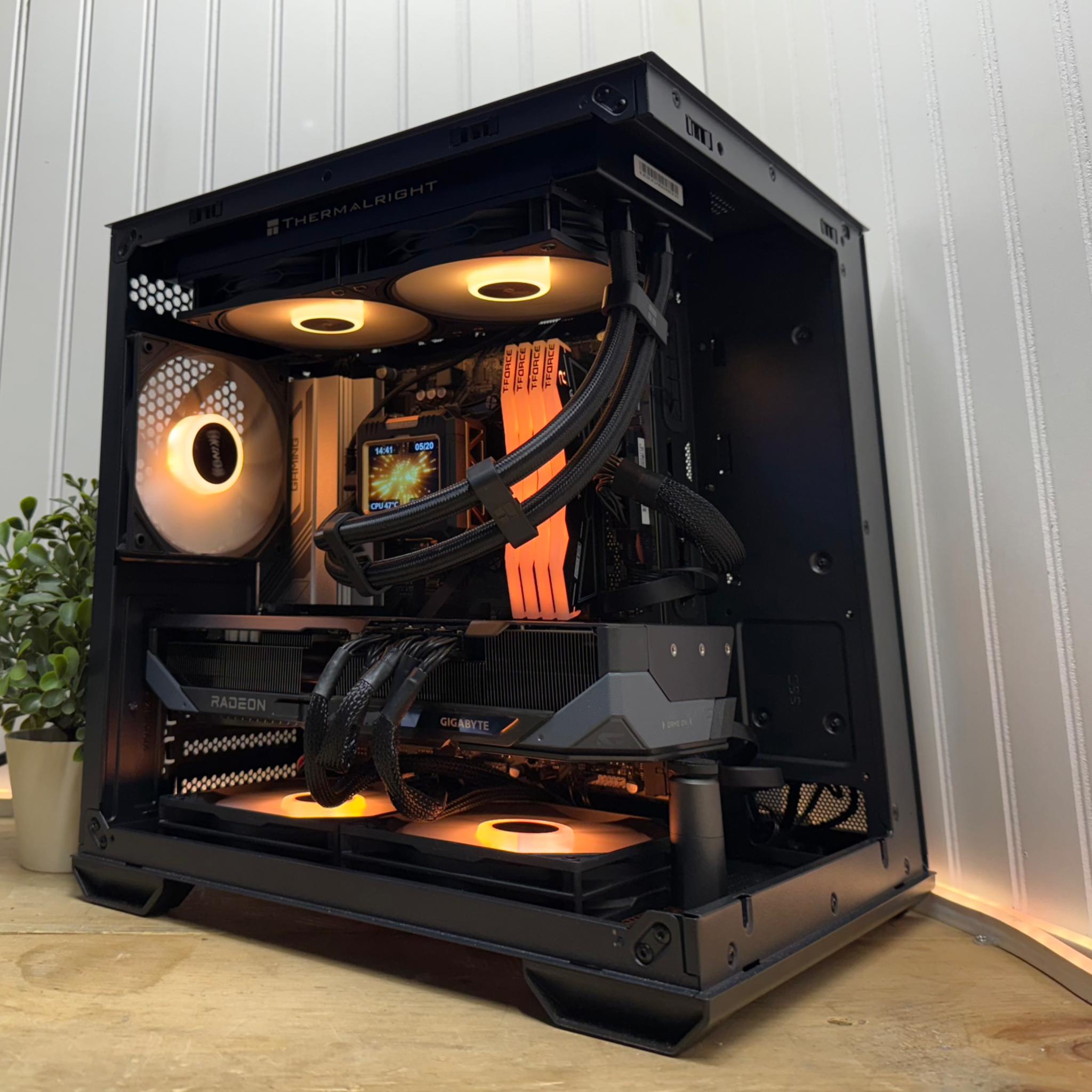 SALE 🕷️Game Slayer V2🕷️ 9600x/9070XT/32g DDR5/240mm AIO/800wpsu/2tb gen 4