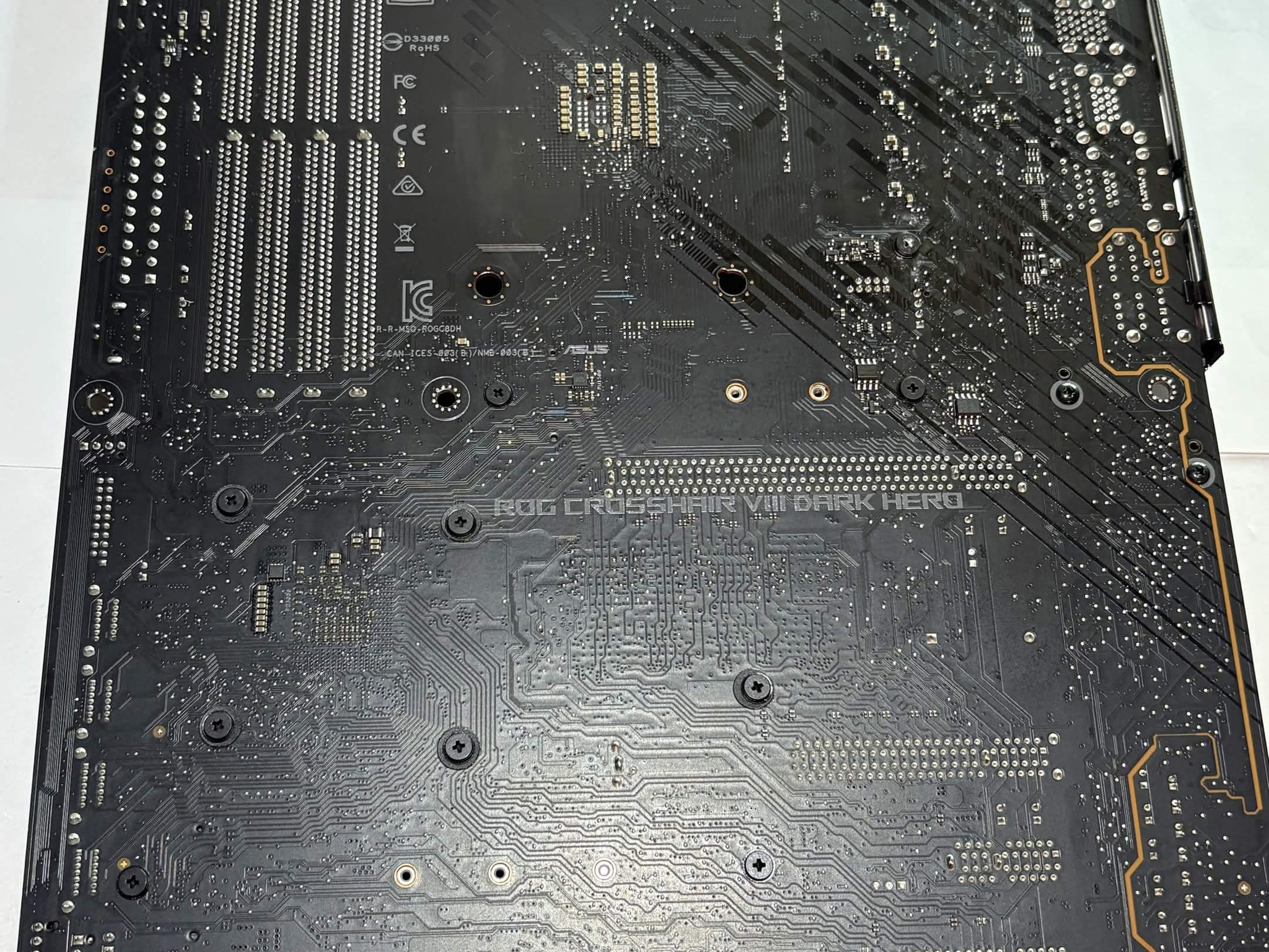 ASUS ROG Crosshair VIII Dark Hero X570 AM4 Motherboard Tested Working (NM)