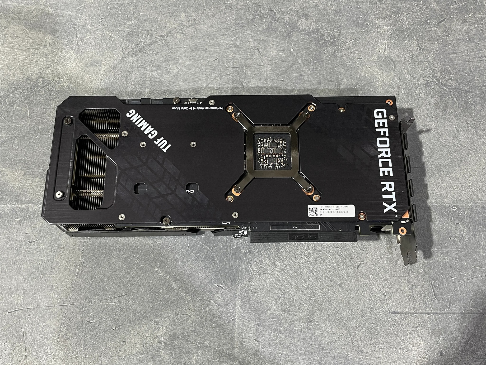 Asus RTX 3070 Ti TUF OC - PN#TUF-RTX3070TI-O8G-GAMING